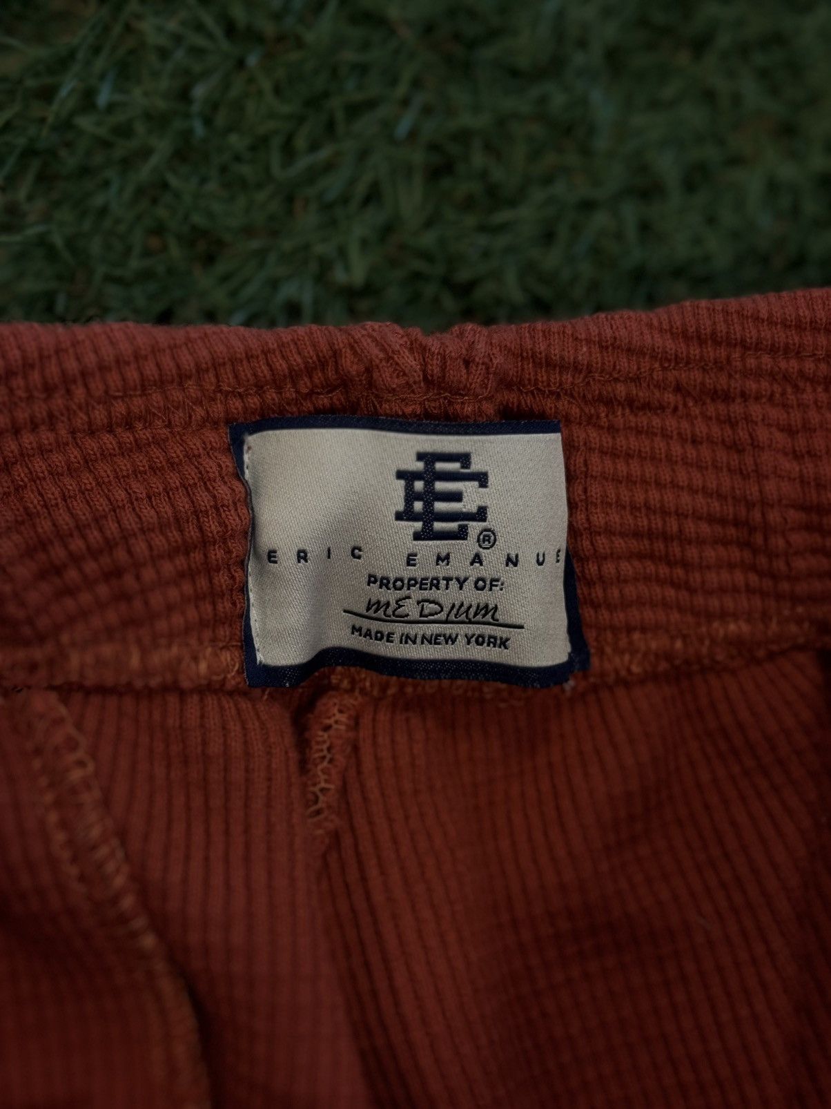Eric Emanuel Eric Emanuel FW21 RED Thermal Sweatpants Size (M) Size US 31 - 7 Thumbnail