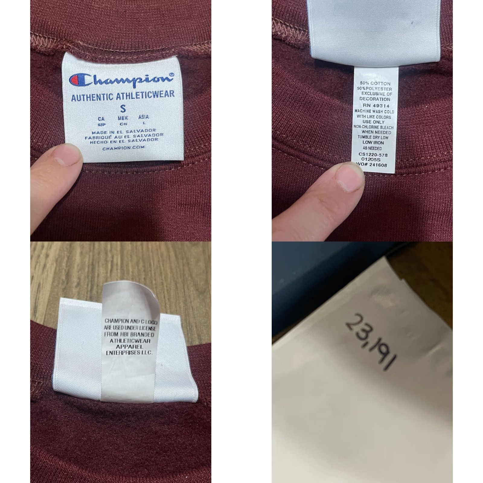 Champion VINTAGE Champion Sweater, Women's Size Small, Maroon, University of Minnesota MOM Size S / US 4 / IT 40 - 8 Thumbnail