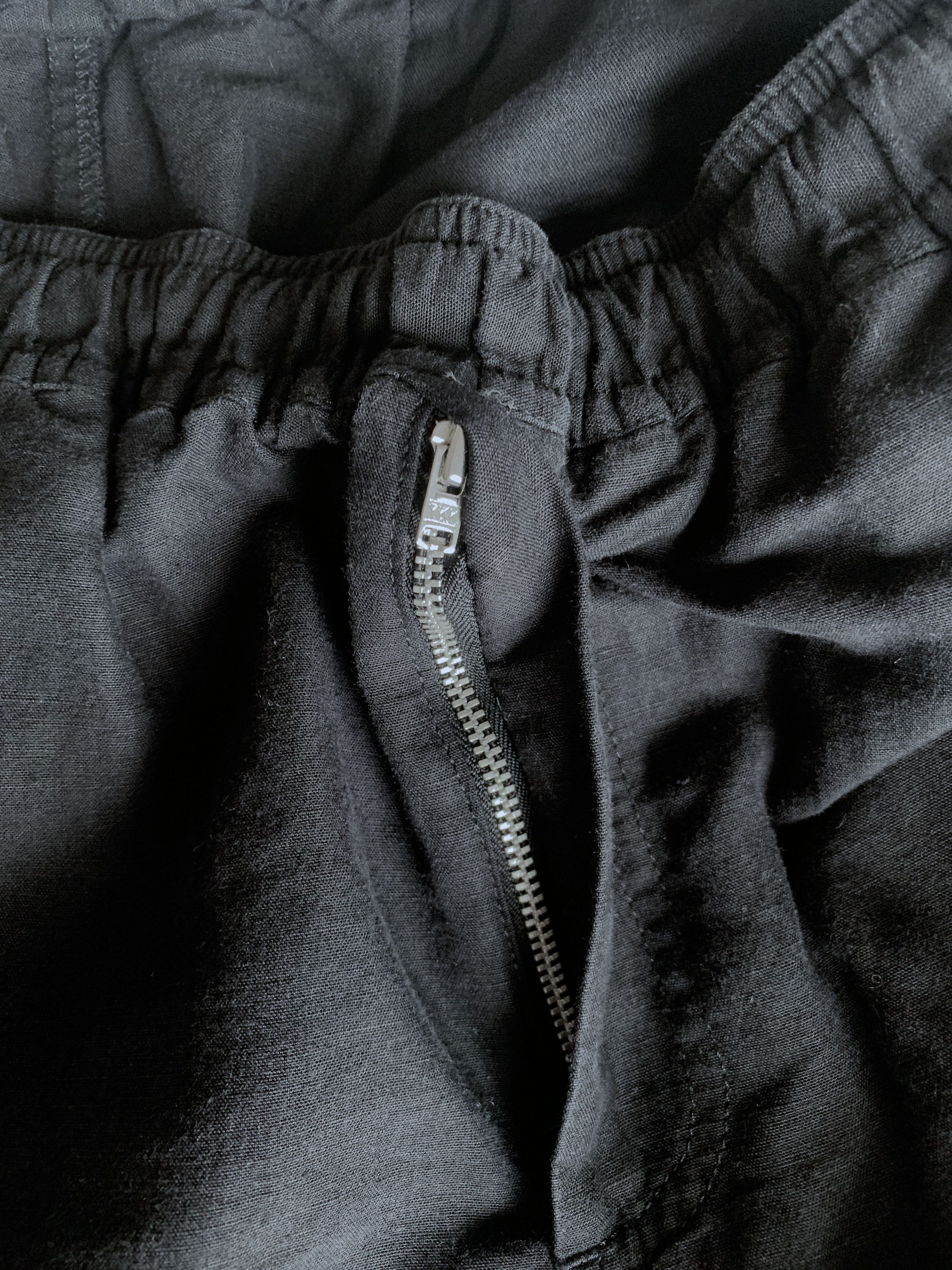 Our Legacy Washed Black Cotton/Linen Relaxed Pants Size US 32 / EU 48 - 7 Thumbnail