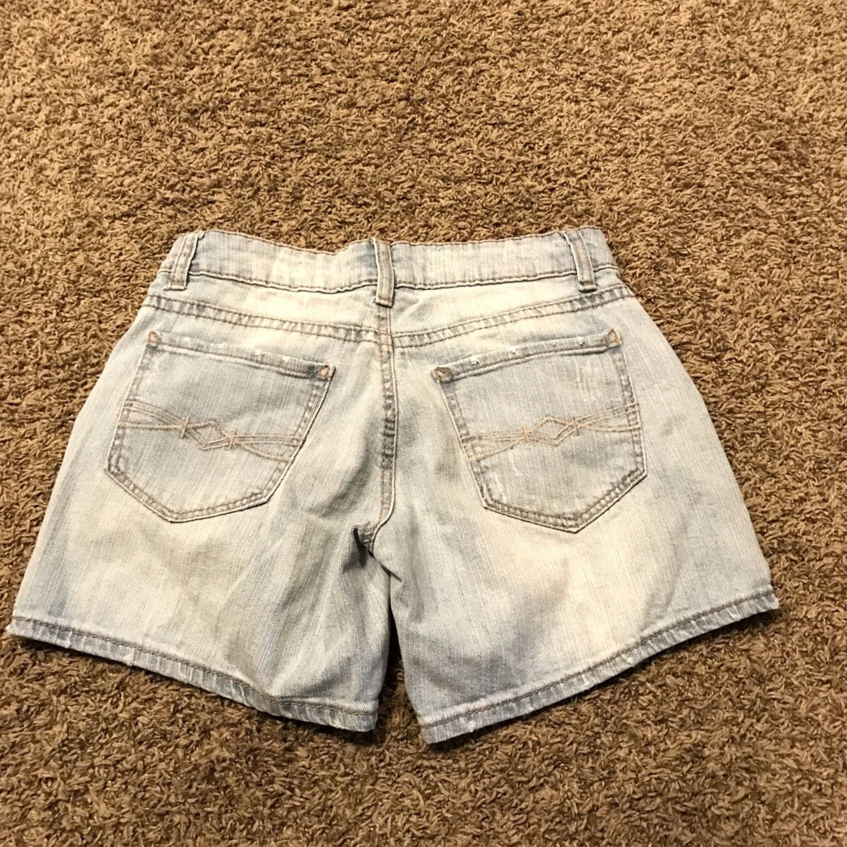 Denime Mudd Denim Jean Shorts Bermuda Juniors Size 7 Blue Cotton Waist 30 Inseam 5.5” Regular Vintage? Noحدد Size 28" / US 6 / IT 42 - 3 Thumbnail
