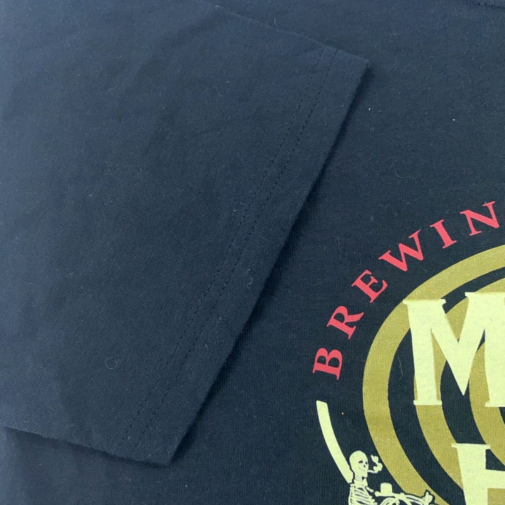 Anvil Magic Hat Brewing Company Shirt Mens M Black Cotton Graphic Tee Beer Skull Crew Neck Short Sleeve Size US M / EU 48-50 / 2 - 3 Thumbnail
