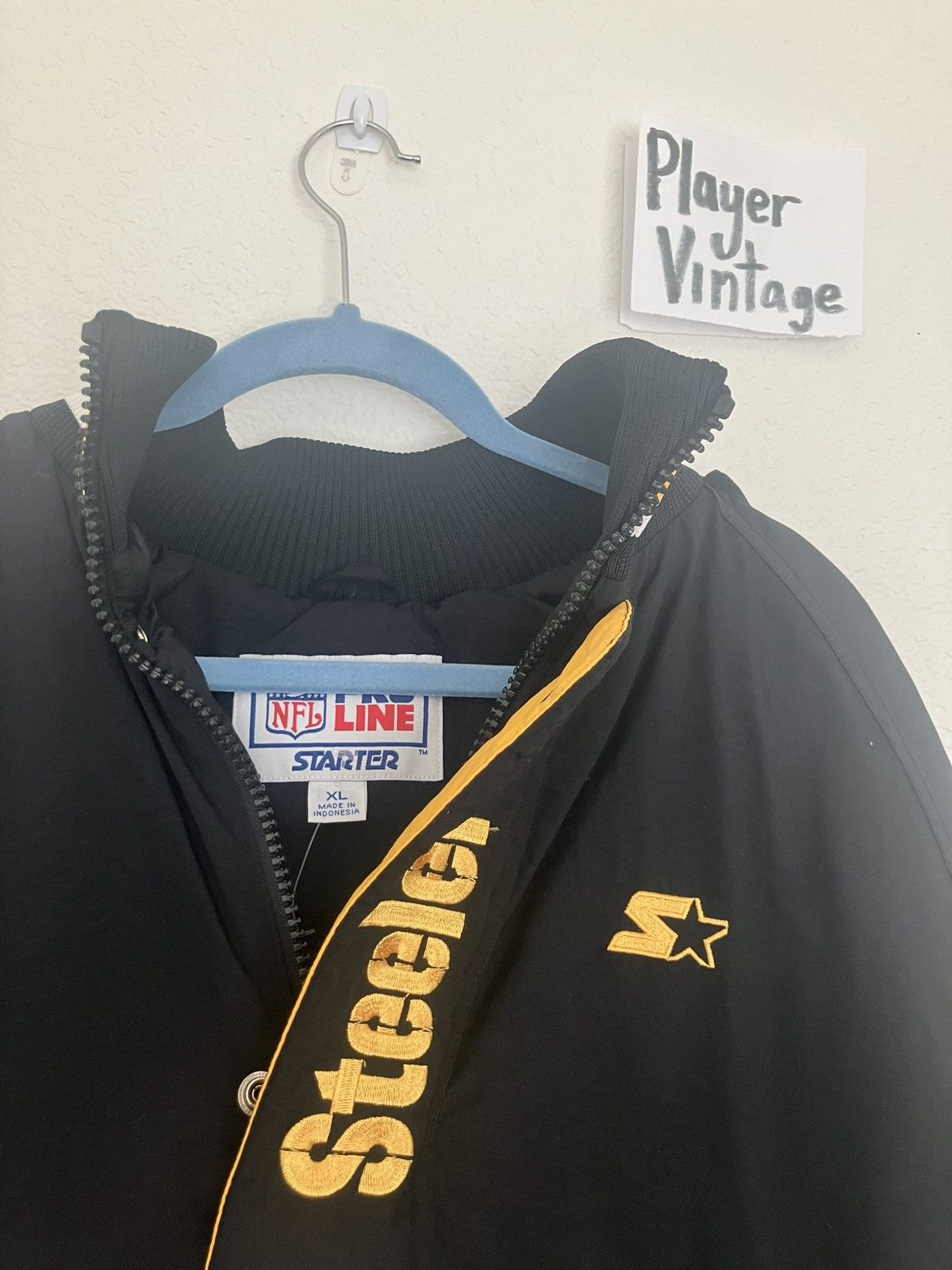 NFL × Starter 90’s Steelers Starter Jacket Size US XL / EU 56 / 4 - 3 Thumbnail