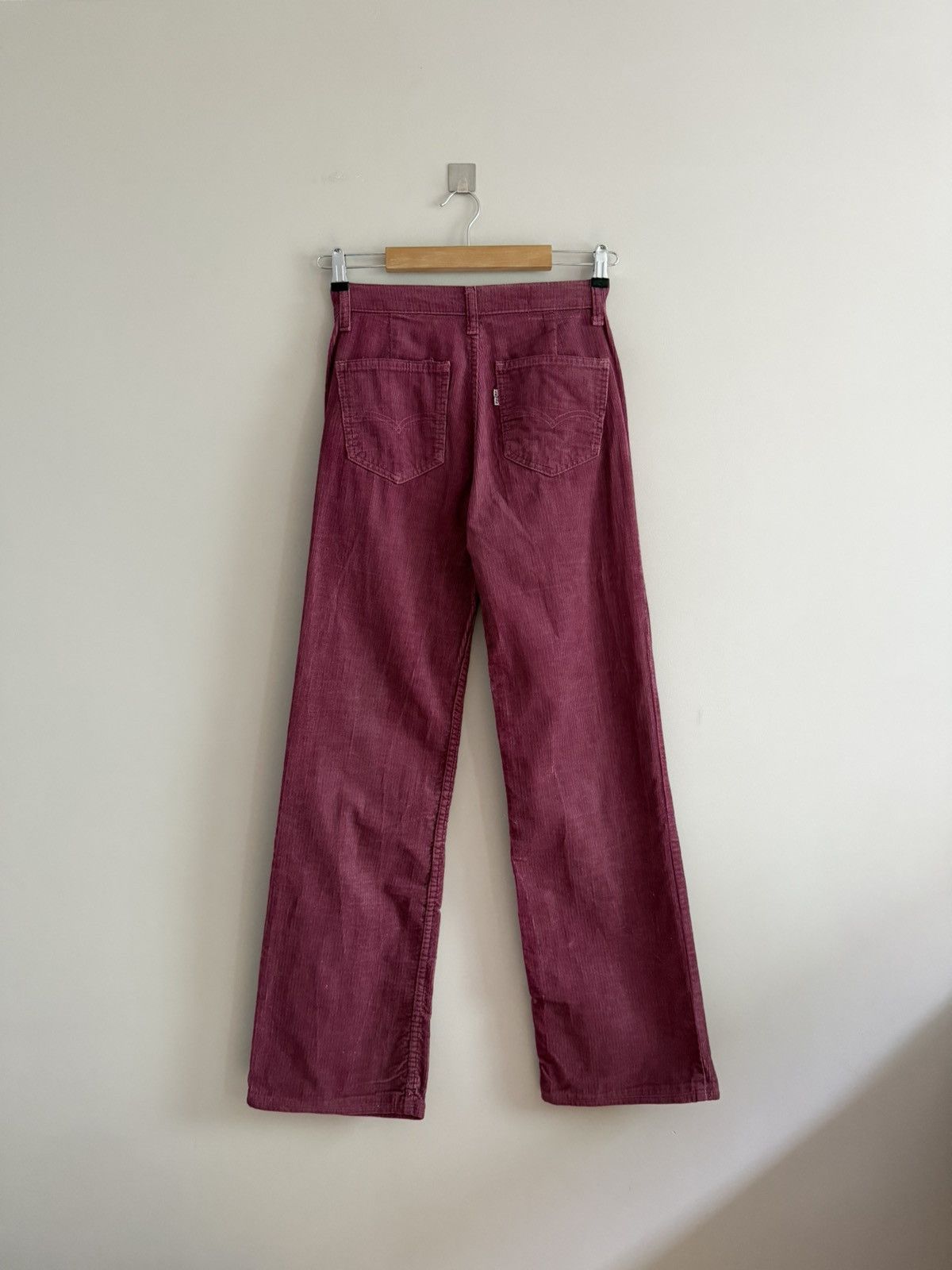Levi's Vintage Levi’s White Tab Big E Corduroy Pants Talon Zip Size US 27 - 1 Thumbnail