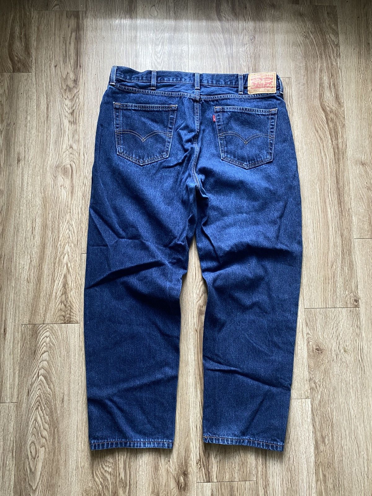 Levi's Levis 550 Medium Blue Denim Jeans Size US 40 / EU 56 - 2 Thumbnail