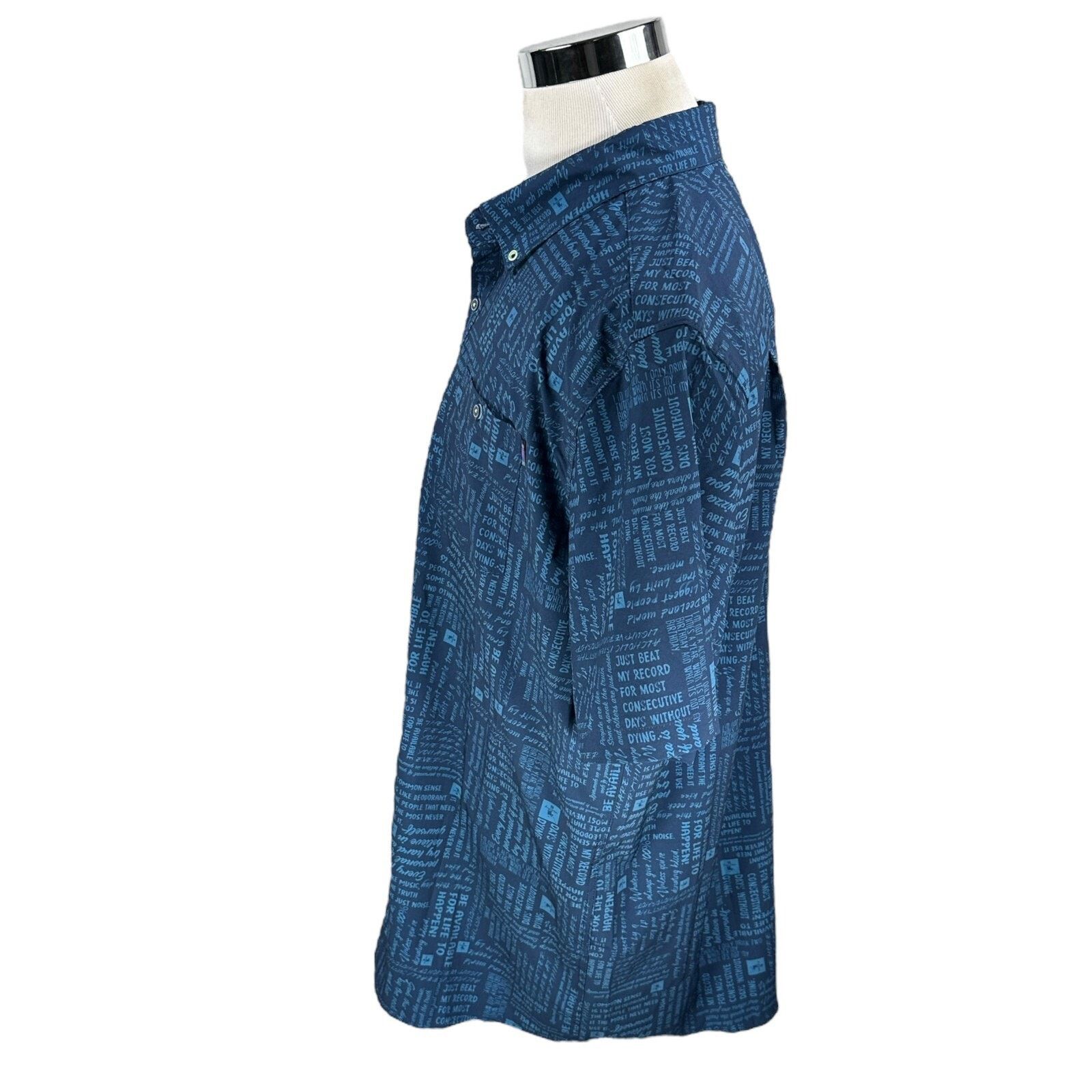 Other William Murray Shirt Men’s XXL Blue Short Sleeve Button Up Size US XXL / EU 58 / 5 - 4 Thumbnail
