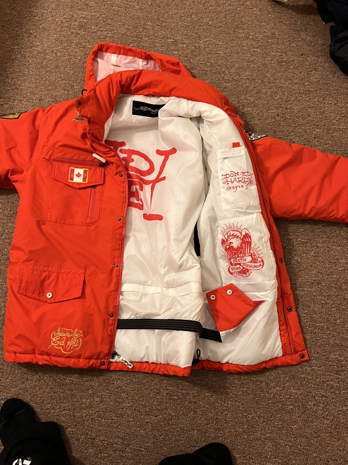Ed Hardy Ed Hardy Snowboard Jacket Size US M / EU 48-50 / 2 - 5 Thumbnail