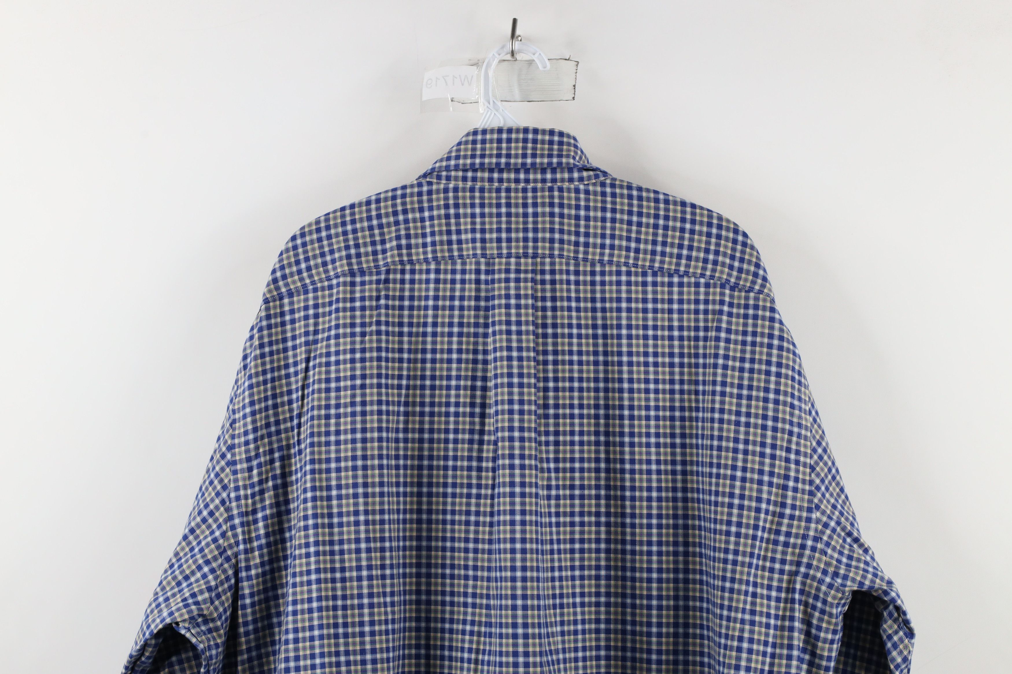 Ralph Lauren × Vintage Ralph Lauren Fit Non Iron Collard Button Down Shirt Plaid Size US L / EU 52-54 / 3 - 9 Thumbnail