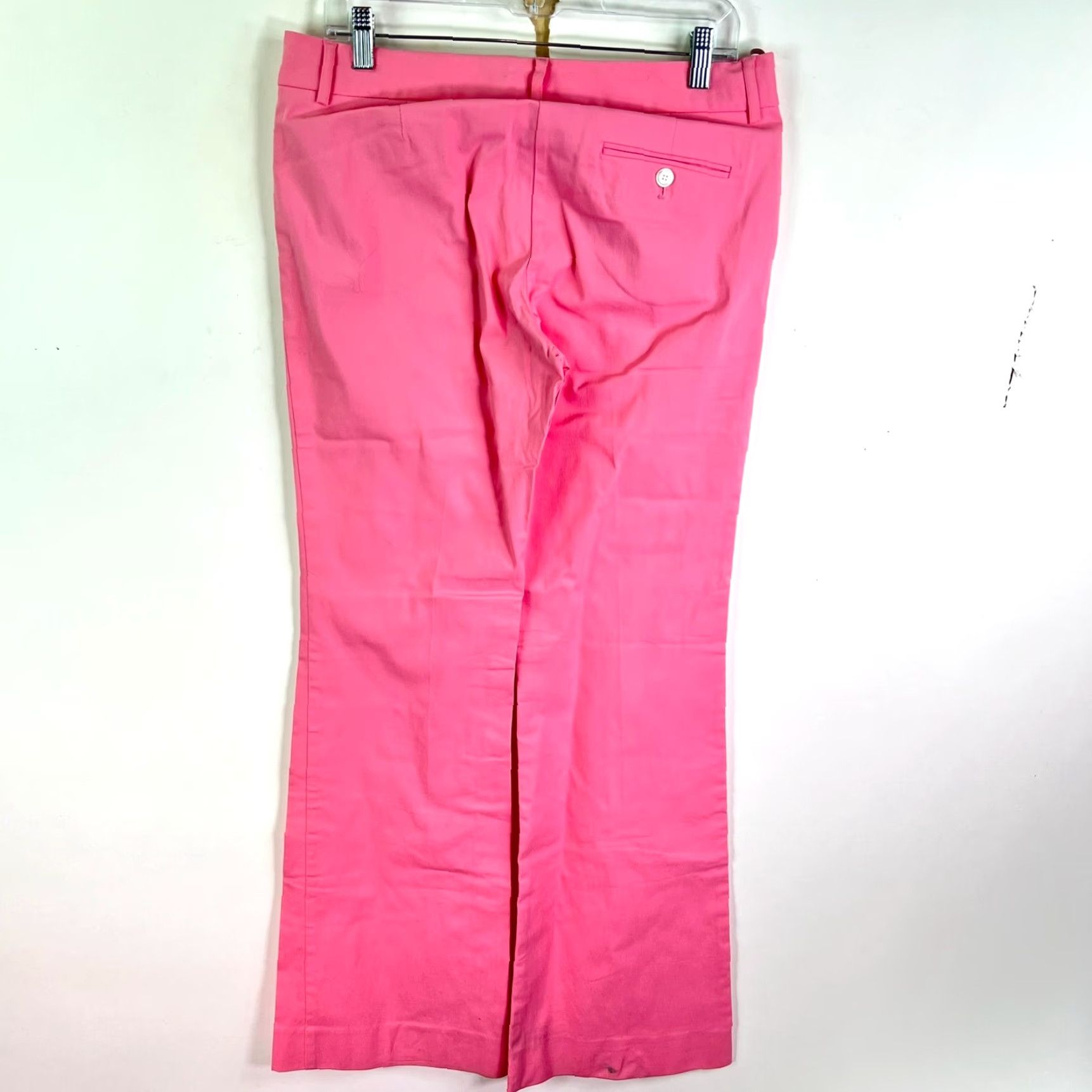 Vintage VINTAGE The Limited Drew Fit Wide Leg Pants Womens Size 8 Pink Stretch Twill 32X32 Preppy 80s 90s Size 30" / US 8 / IT 44 - 6 Thumbnail