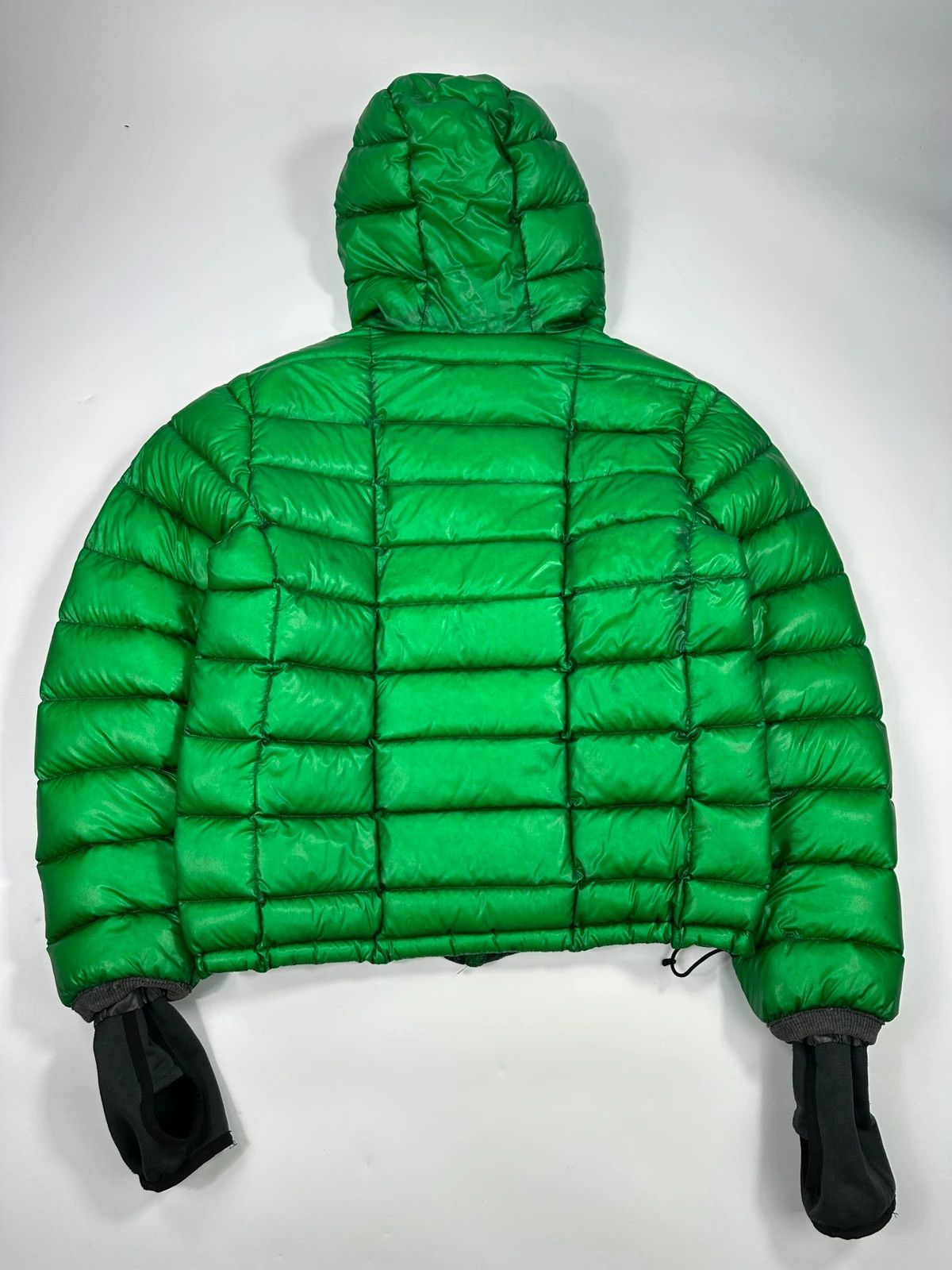 Dolce & Gabbana Dolce & Gabbana Ski Transparent Green Down Puffer Jacket Size US M / EU 48-50 / 2 - 7 Thumbnail