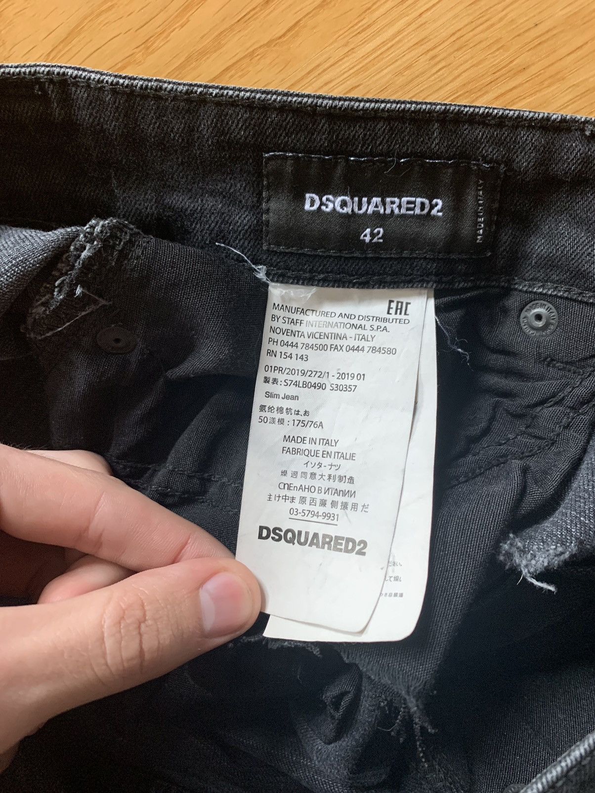 Dsquared2 Dsquared2 distressed painted jeans Size 28" / US 6 / IT 42 - 11 Thumbnail