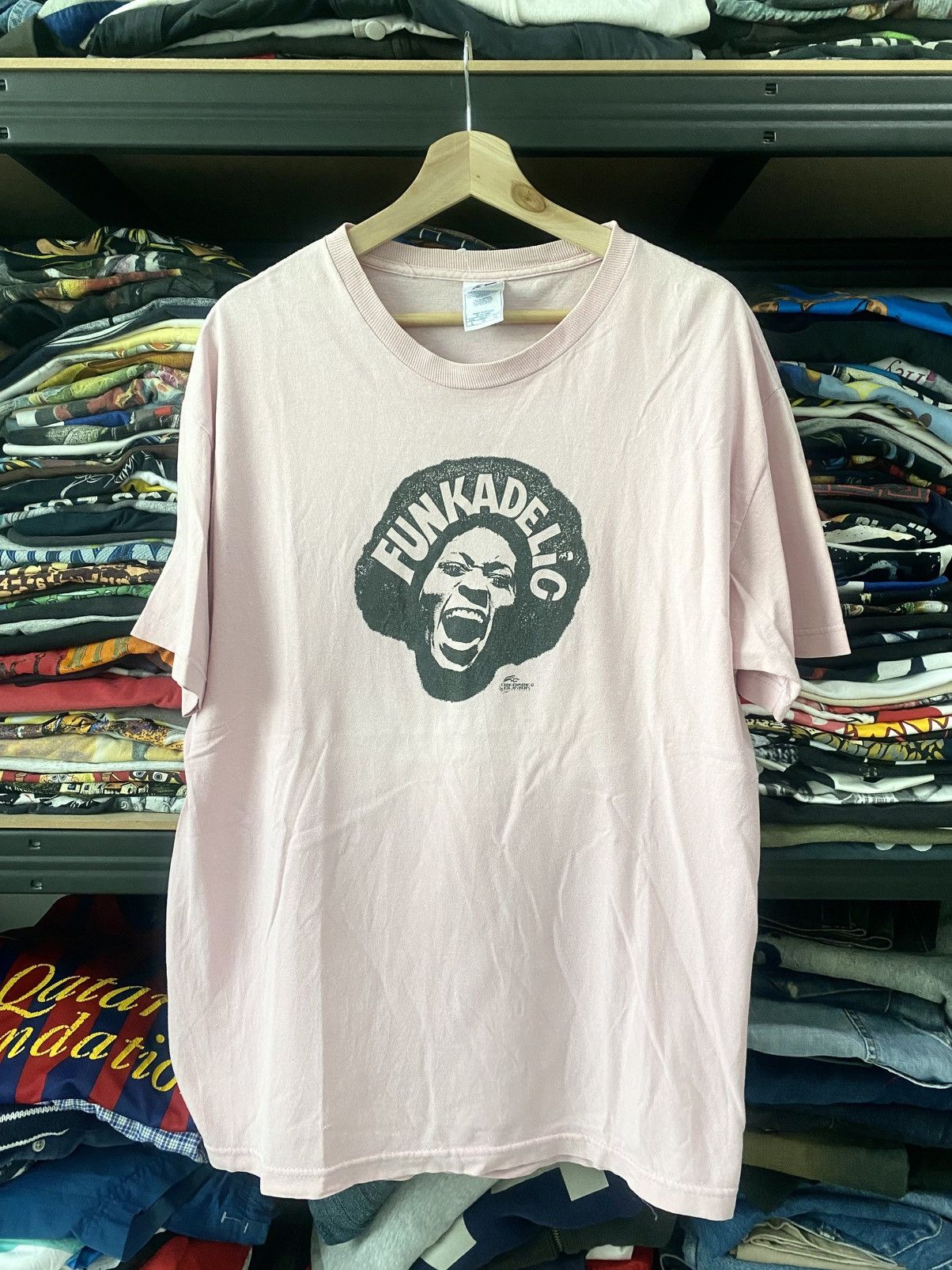 Band Tees × Vintage Vintage Funkadelic By George Clinton Tees Size US L / EU 52-54 / 3 - 1 Thumbnail