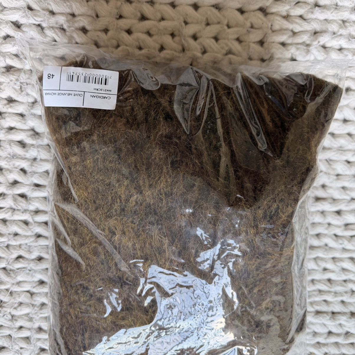 Our Legacy Our Legacy olive melange mohair sweater Size US M / EU 48-50 / 2 - 5 Thumbnail