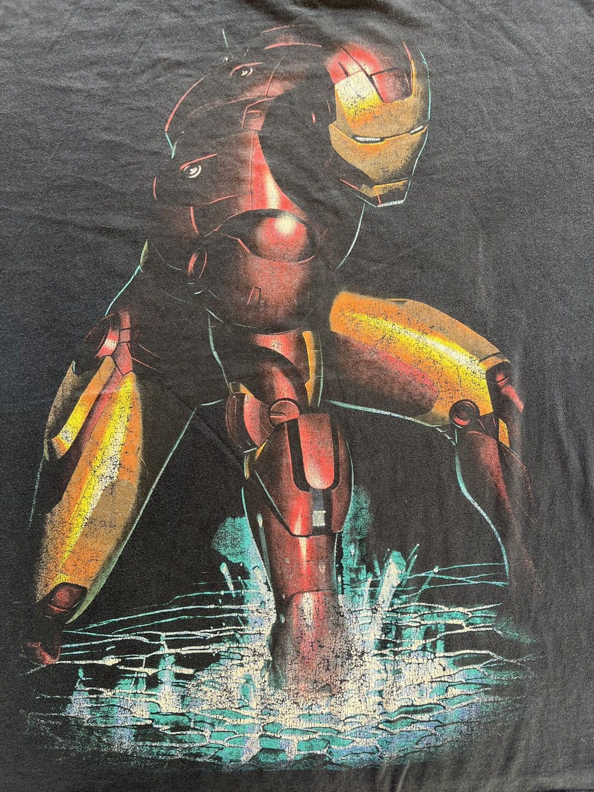 Marvel Comics Marvel Movie Iron Man Tony Starkt- shirt 2008’s Size US XXL / EU 58 / 5 - 2 Thumbnail