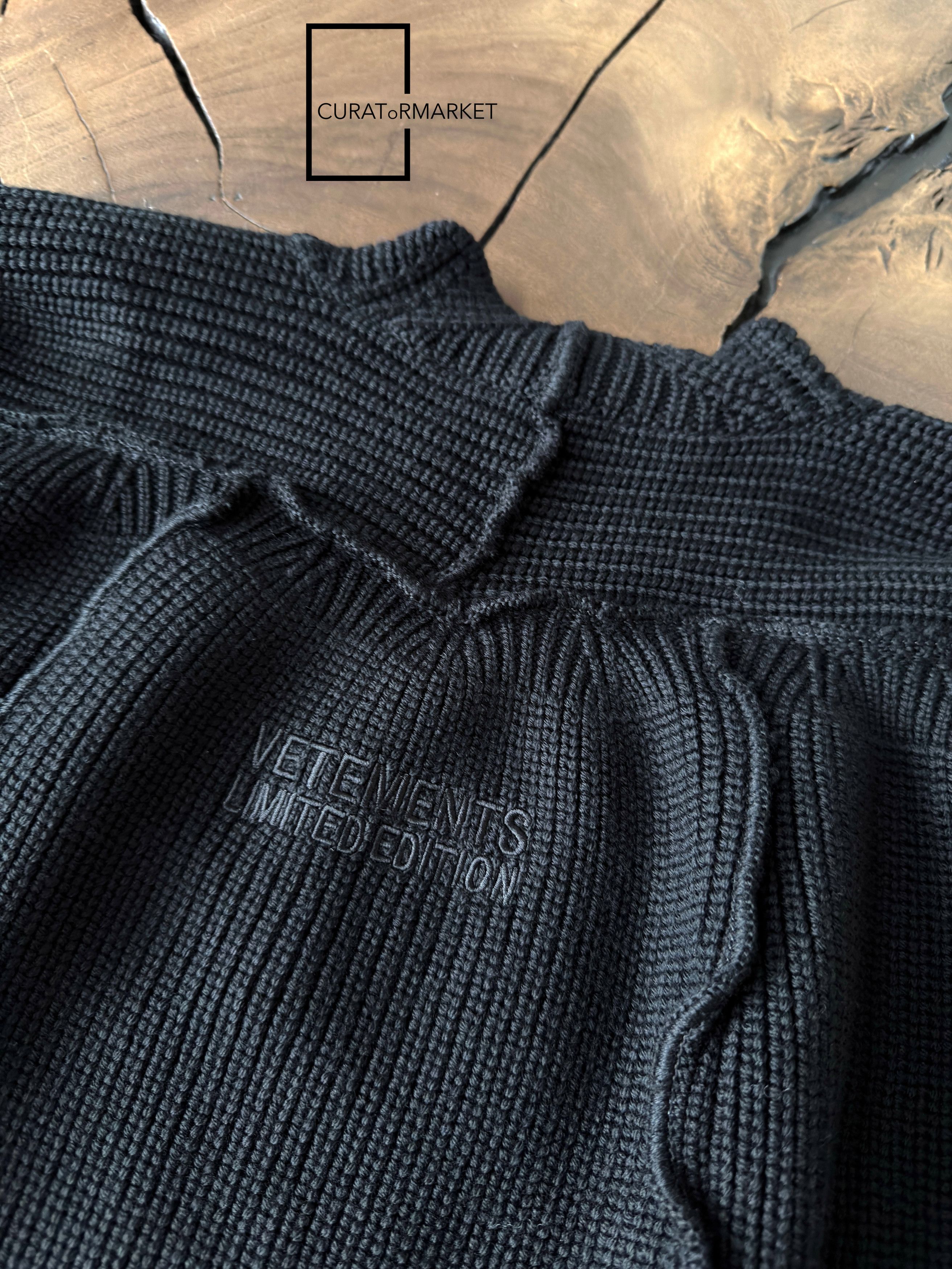Vetements S Wool Multi Stitch Ski Mask Shiesty Balaclava Sweater FW25 Size US S / EU 44-46 / 1 - 13 Thumbnail