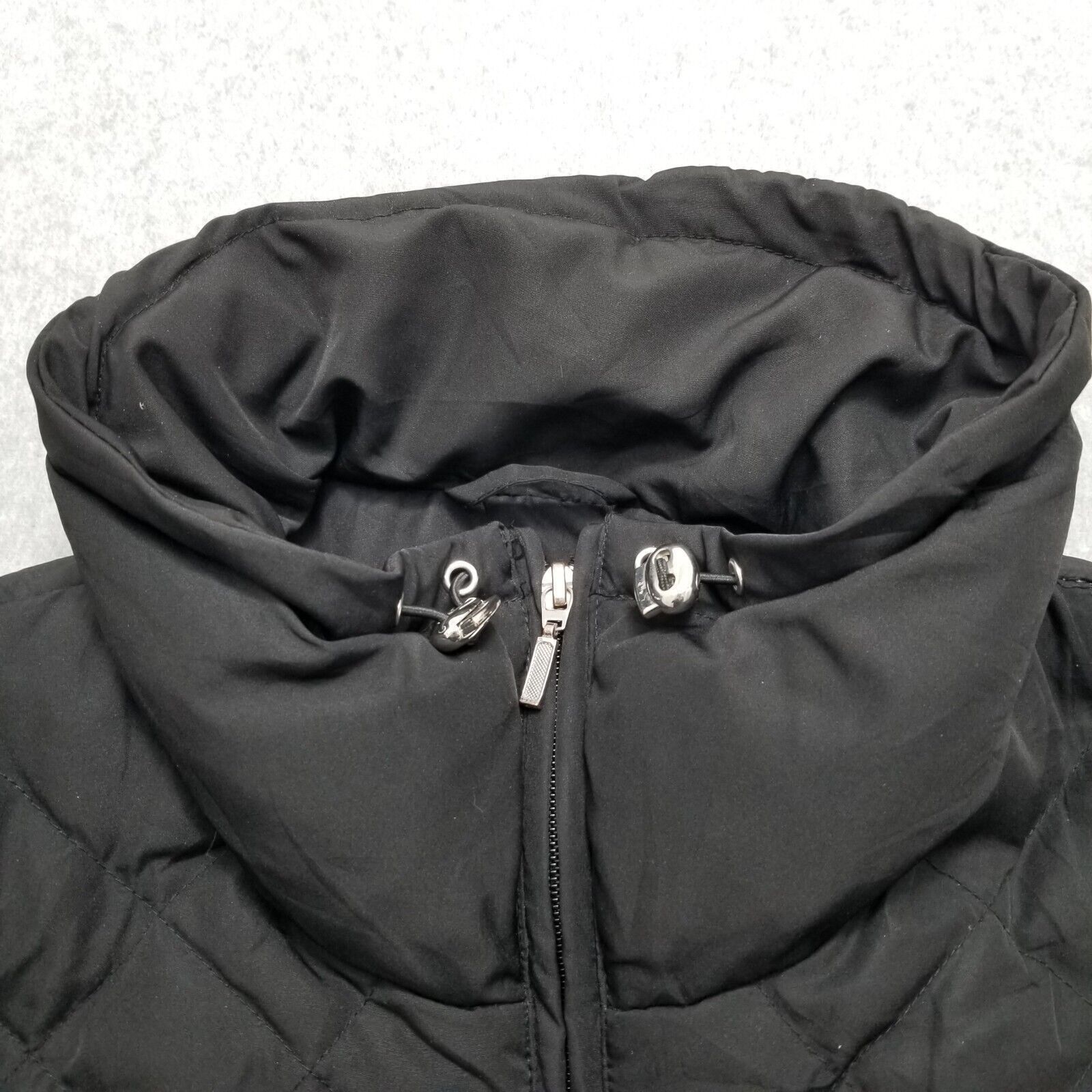 Nine West Nine West Puffer Jacket Womens Large Zip Pockets Duck Down Size L / US 10 / IT 46 - 2 Thumbnail
