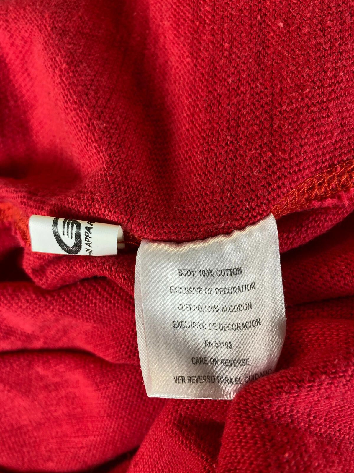 Red Wing 3 Four Red Wings Detroit National Hoceky Sweater Size XL Size US XL / EU 56 / 4 - 8 Thumbnail