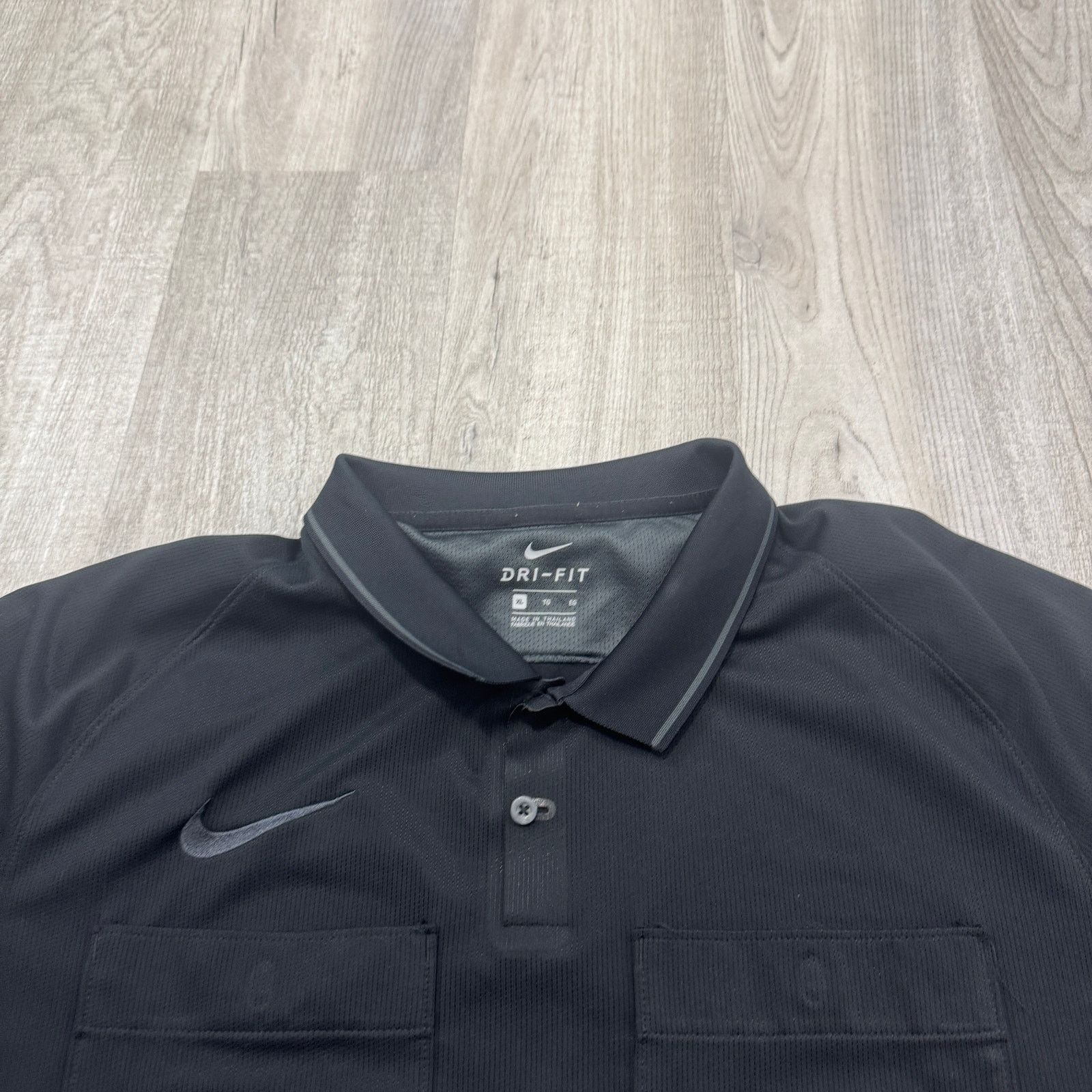 Nike Nike Referee Jersey Polo Shirt Men’s XL Black Dri Fit Size US XL / EU 56 / 4 - 3 Thumbnail