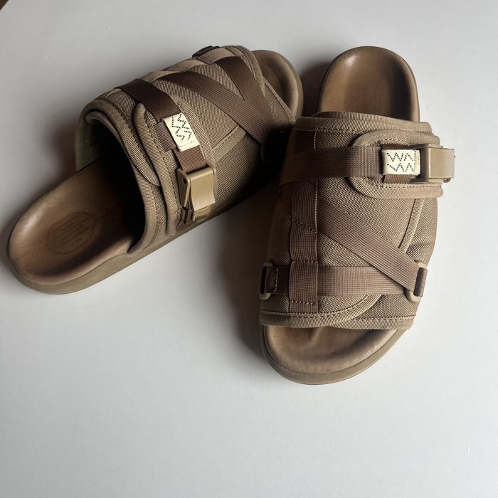 Visvim VISVIM Christo Brown Slides Size Large | Grailed