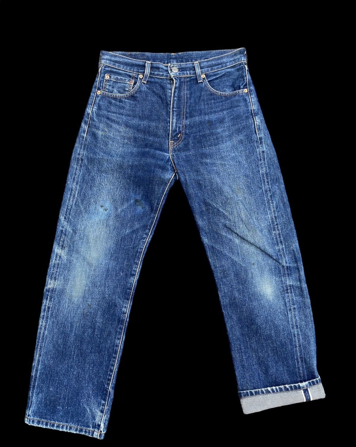 size 31 vintage levi's 502 big E redline