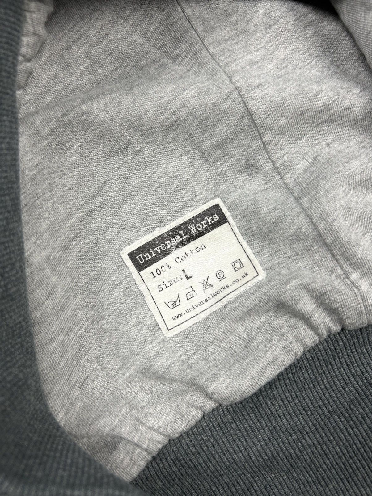 Universal Works Rare Universal Works Double Zip Bomber Sweatshirt Size US L / EU 52-54 / 3 - 10 Thumbnail
