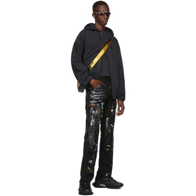 Off-White Off White Hybrid Carpenter Paint Splatter Pants Size US 30 / EU 46 - 6 Thumbnail