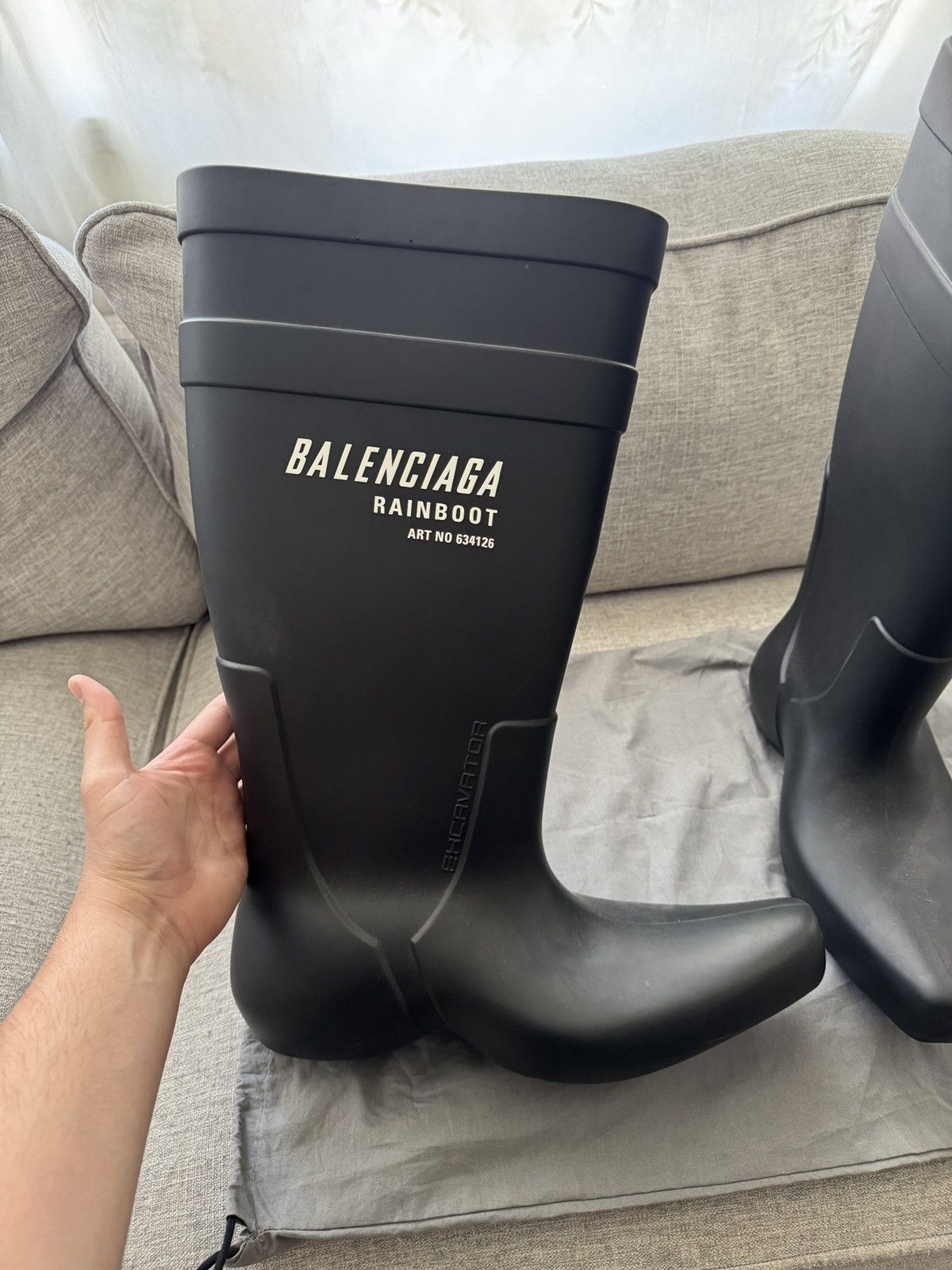 Balenciaga balenciaga excavator boot Size US 11 / EU 44 - 4 Thumbnail