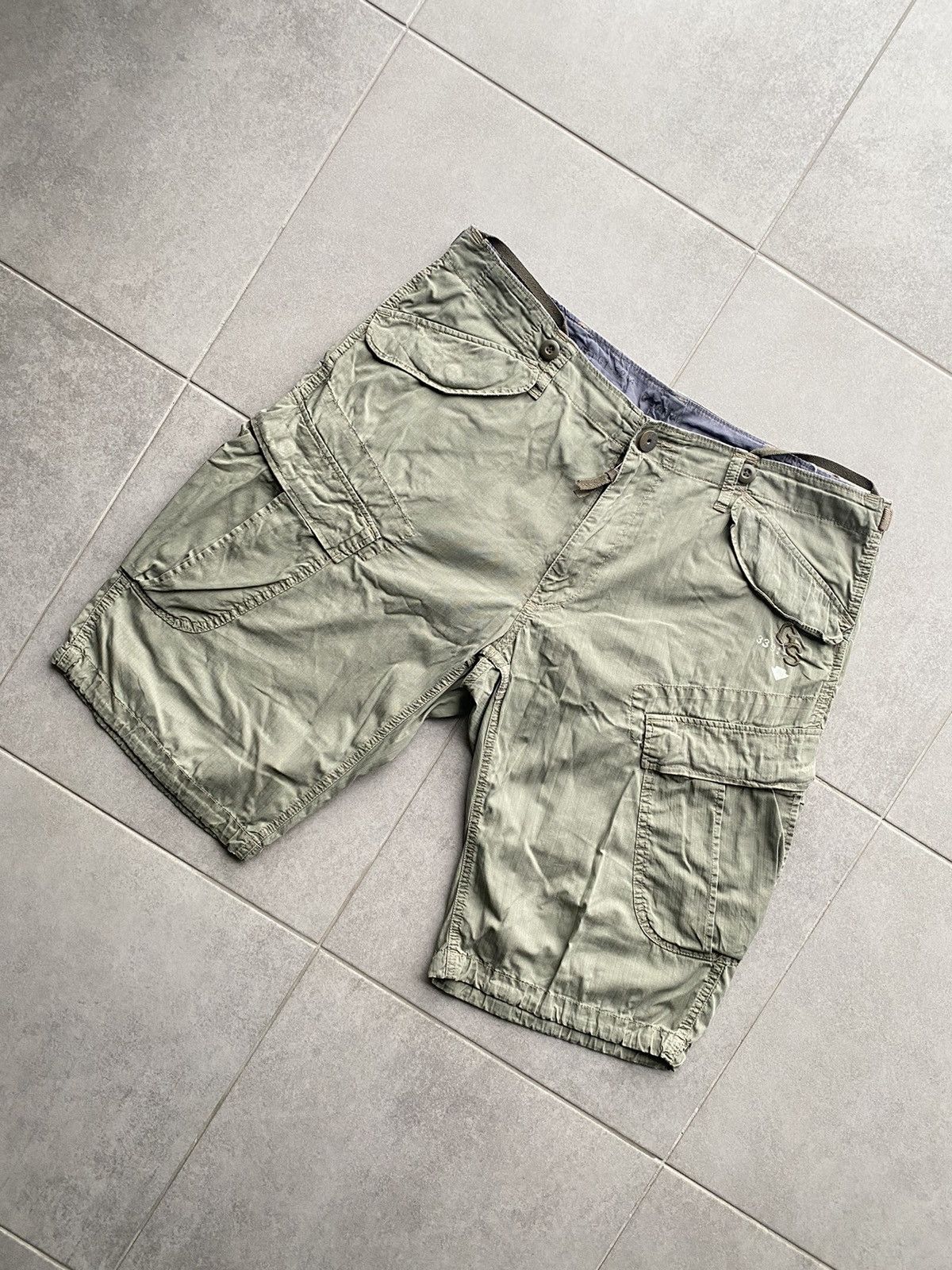 G-Star Vintage G Star Cargo Shorts Size US 38 / EU 54 - 2 Thumbnail