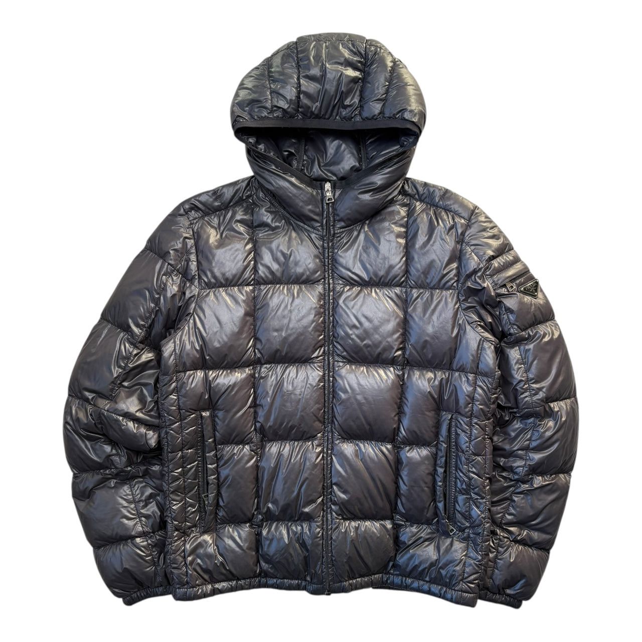 Prada Prada Square Stitch Puffer Jacket (M) Size US M / EU 48-50 / 2 - 1 Thumbnail