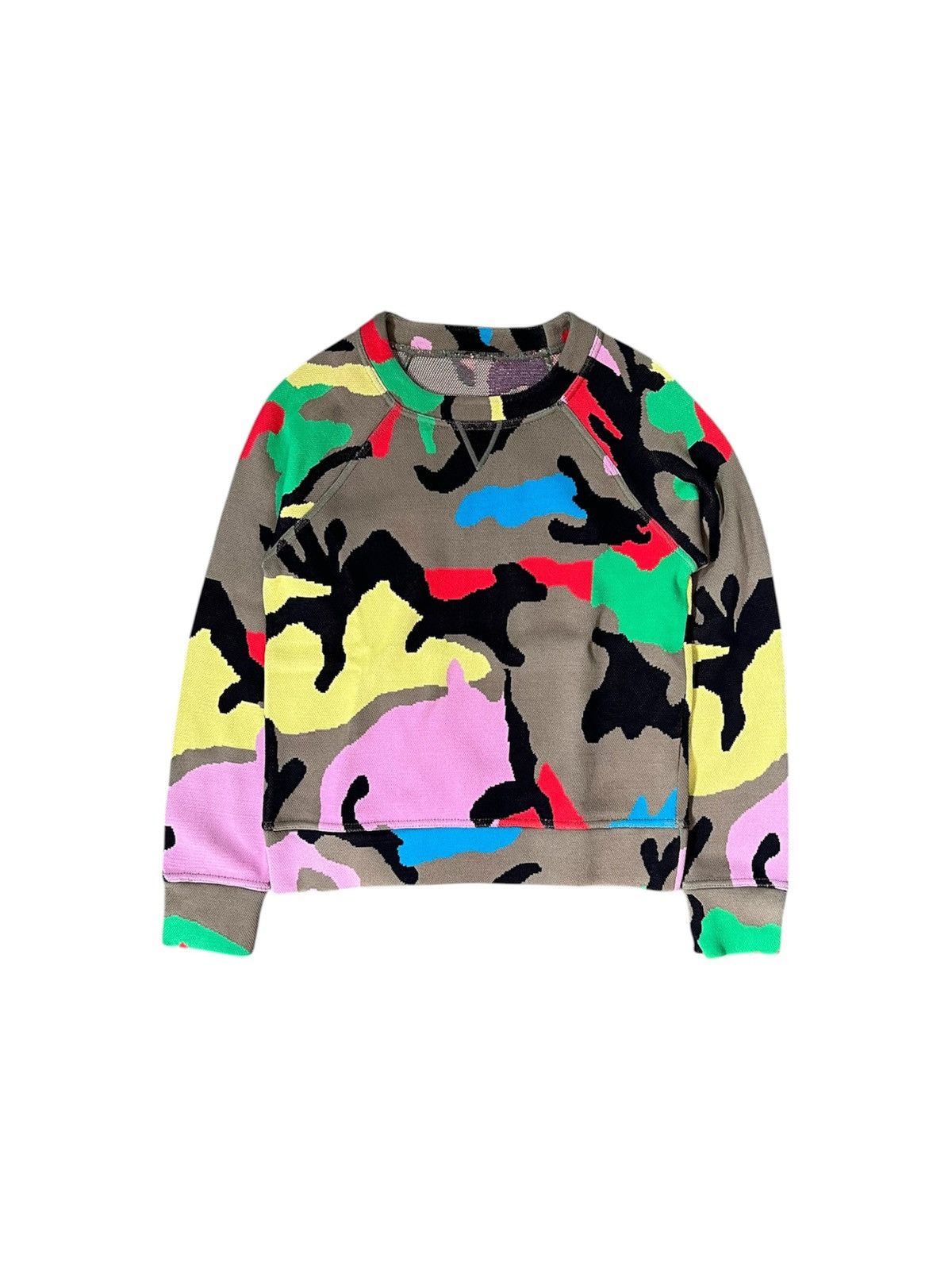 Other Sweatshirt Multicolor Camouflage Print Neoprene Size S / US 4 / IT 40 - 2 Thumbnail