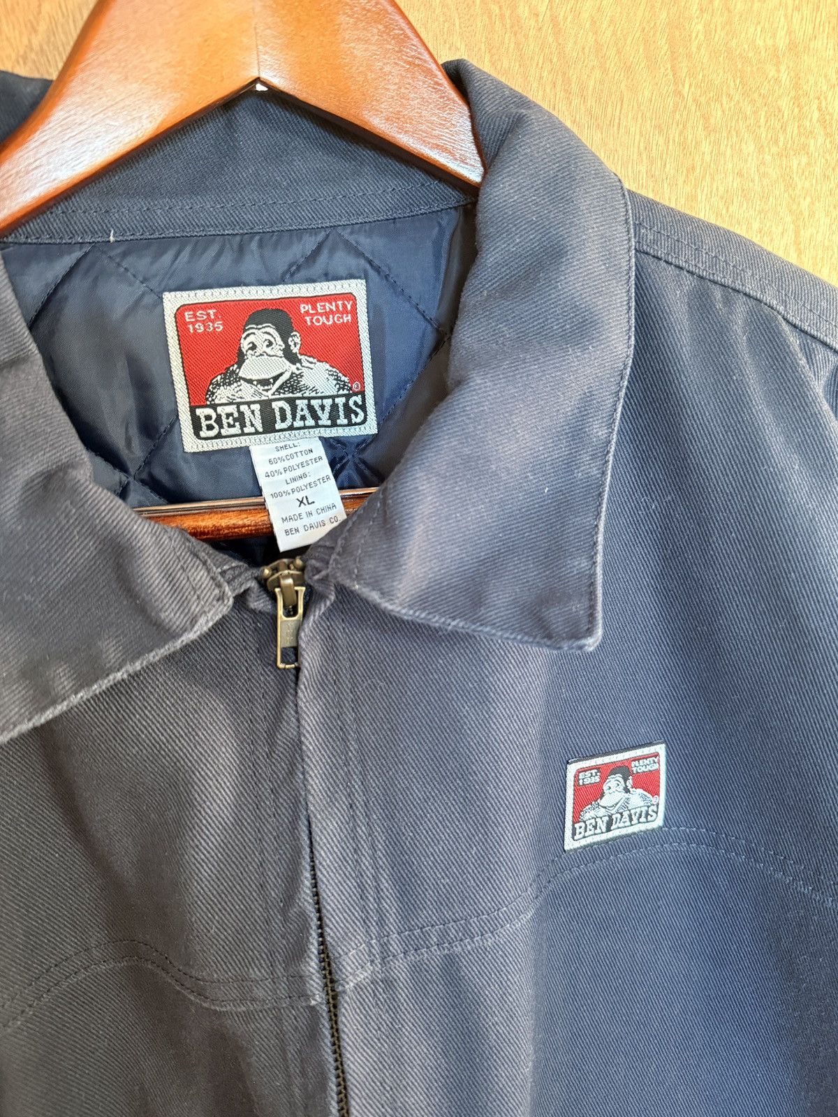 Ben Davis Ben Davis canvas jacket, lined, navy blue Size US XL / EU 56 / 4 - 4 Thumbnail