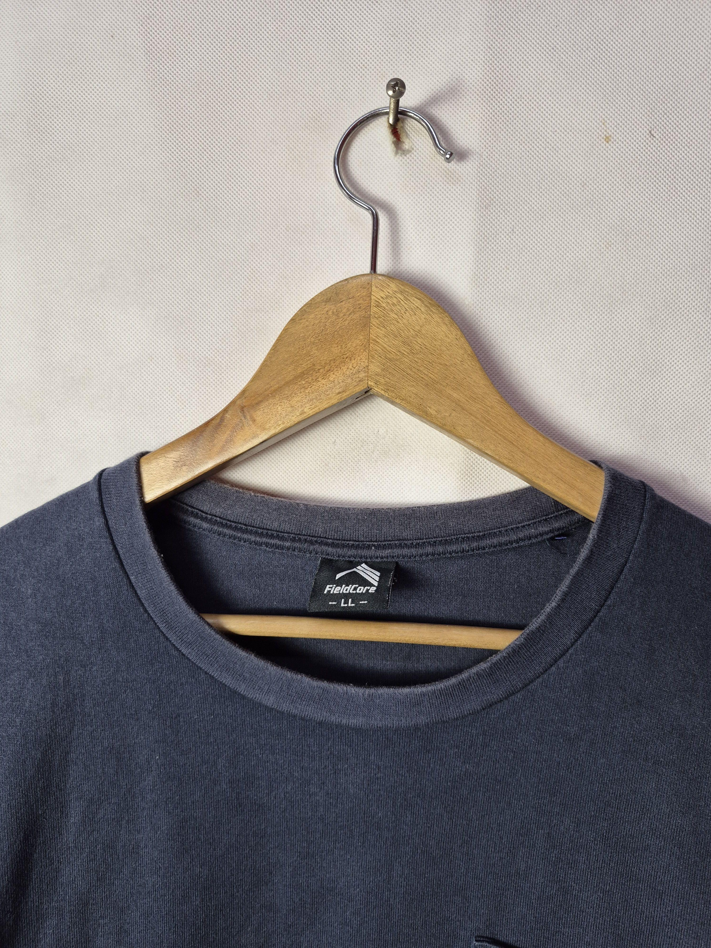 Japanese Brand 🔥 Fieldcore Workwear Longsleeves Pocket Tee Size US L / EU 52-54 / 3 - 4 Thumbnail