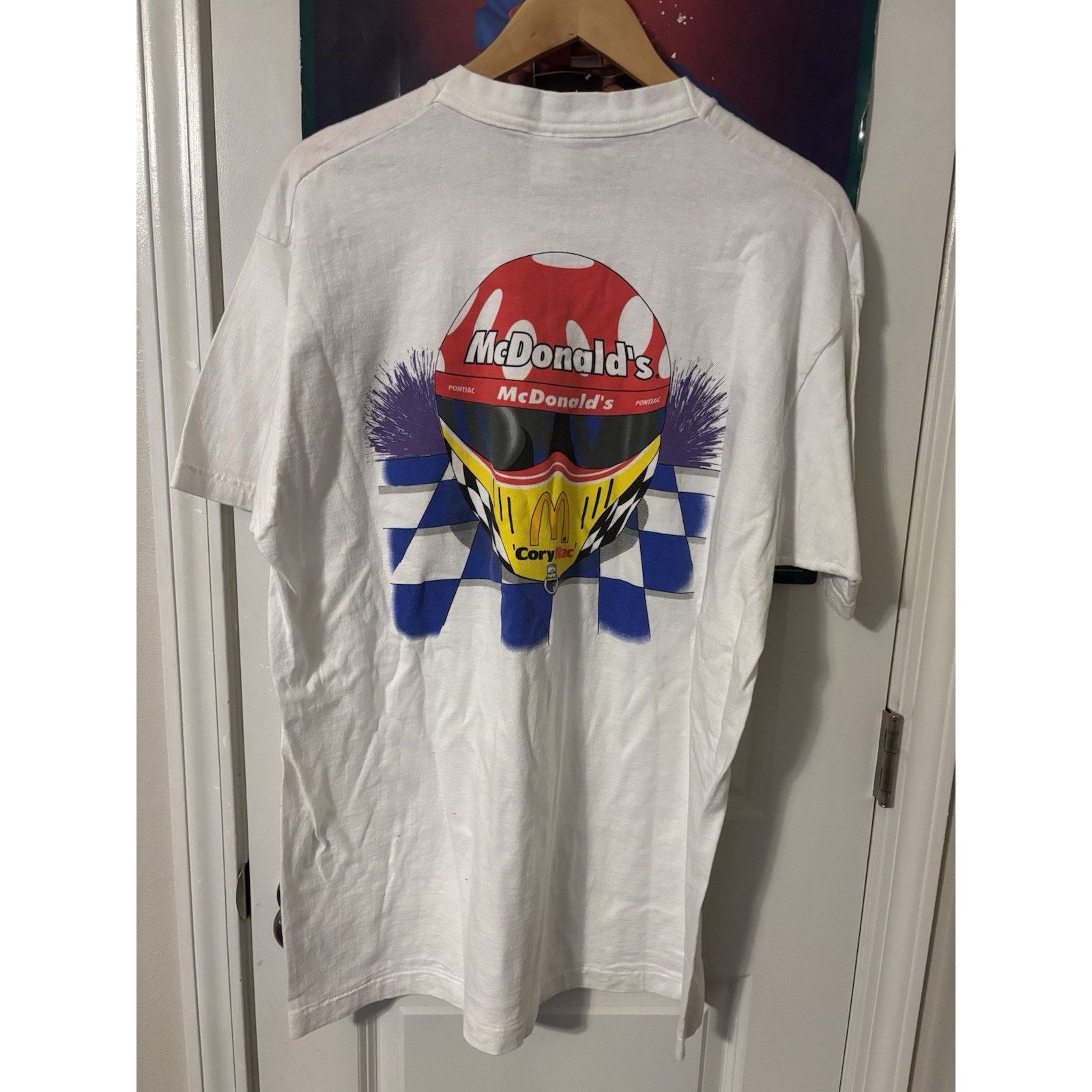 The Unbranded Brand NASCAR Drag Racing Corey Mcclenton White Multicolor XL Size US XL / EU 56 / 4 - 2 Thumbnail