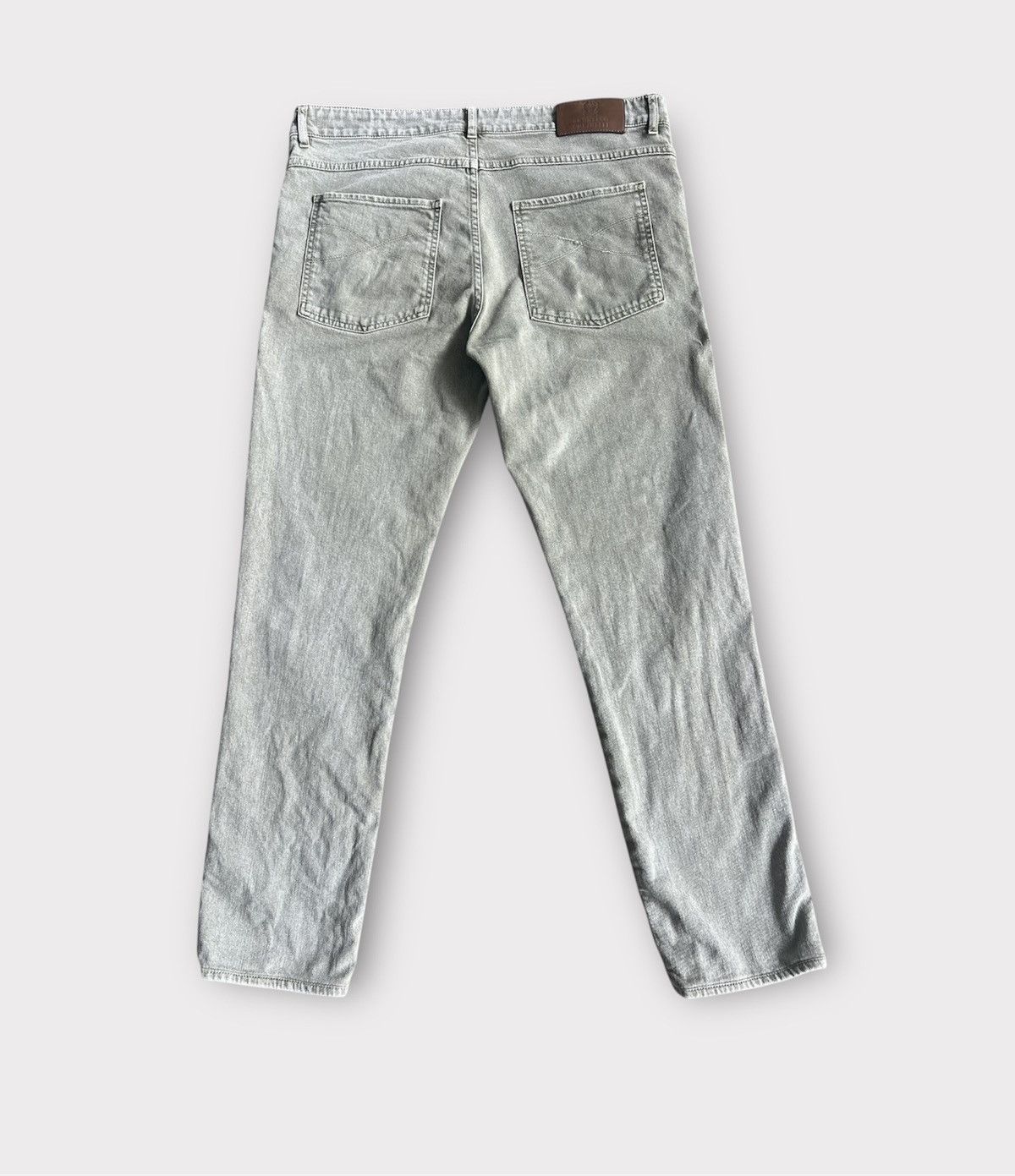 Brunello Cucinelli Brunello Cucinelli Lightweight Denim Pants Size US 34 / EU 50 - 2 Thumbnail