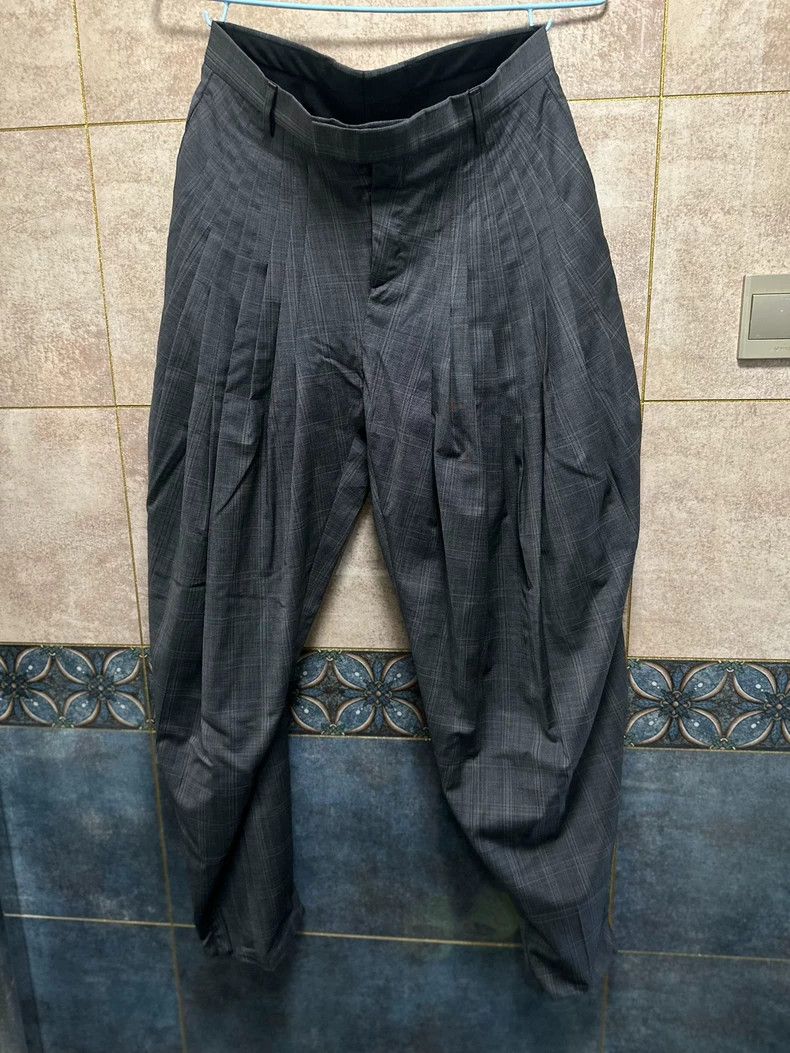 Dior Dior 08ss men's wool pleated trousers 2502-Nextarrow Size 46R - 1 Thumbnail