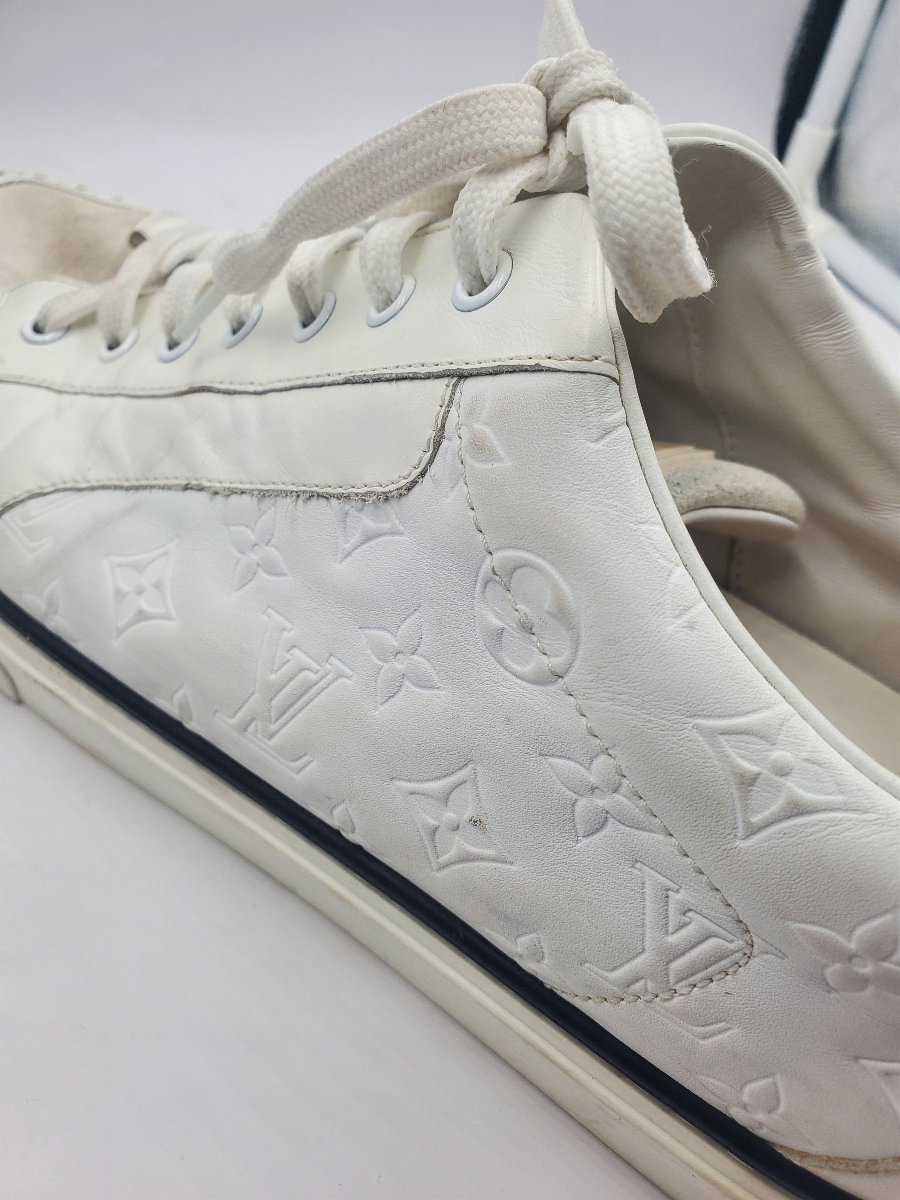 Louis Vuitton Louis Vuitton Shoes Beverly Hills Trainer Sneakers 12 US Size US 12 / EU 45 - 6 Thumbnail