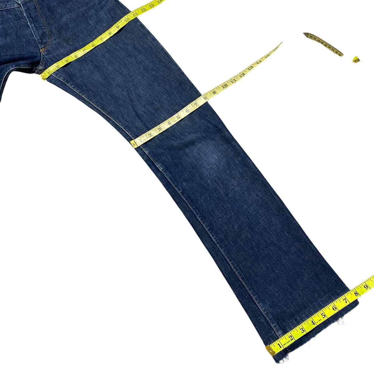 Helmut Lang Vintage Helmut Lang Distressed Denim Jeans Release Hem Size US 28 / EU 44 - 17 Thumbnail