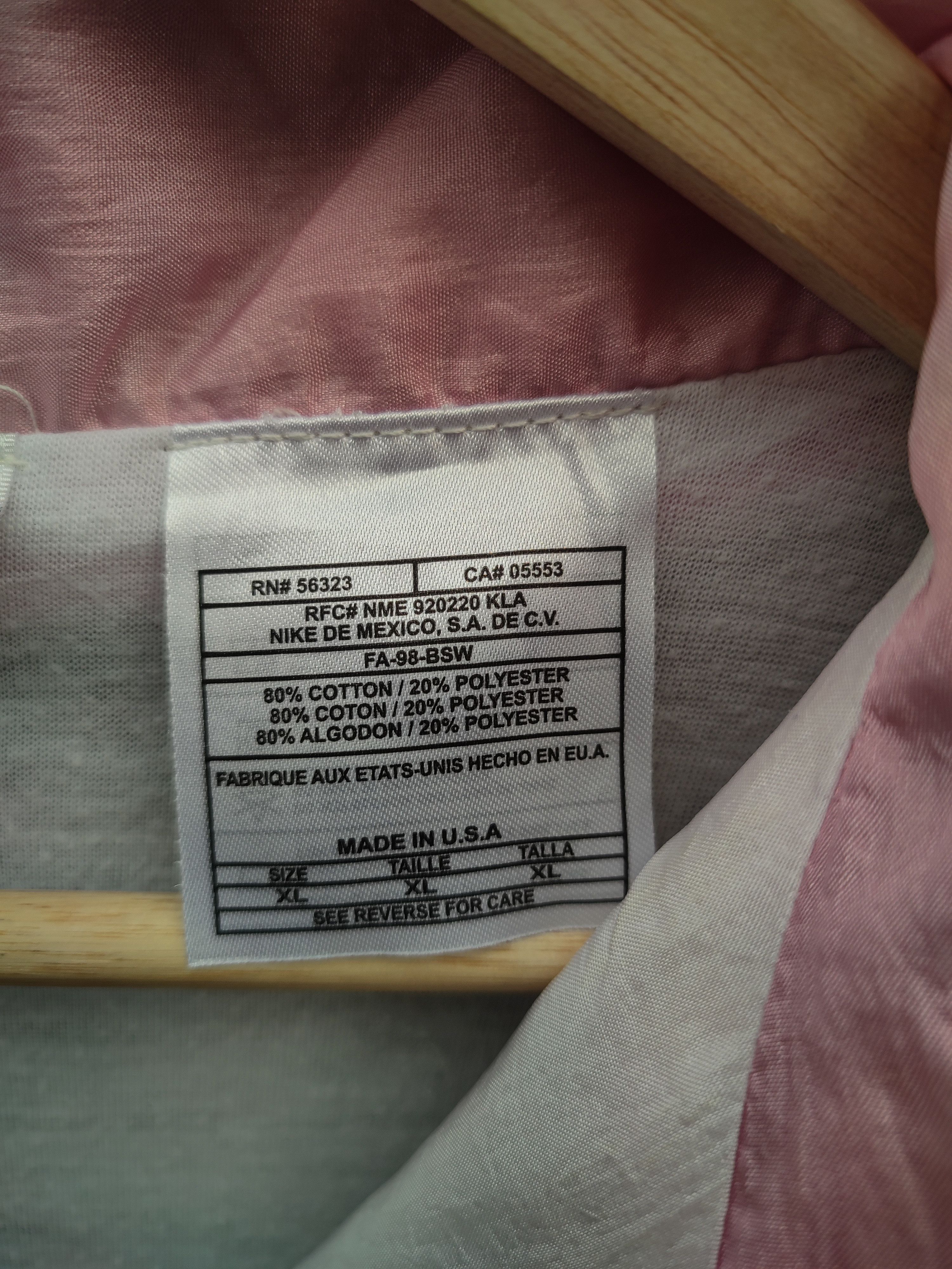 Nike × Vintage Vintage Nike Windbreaker X Las Vegas Club Hotel & Casino Size US XL / EU 56 / 4 - 7 Thumbnail