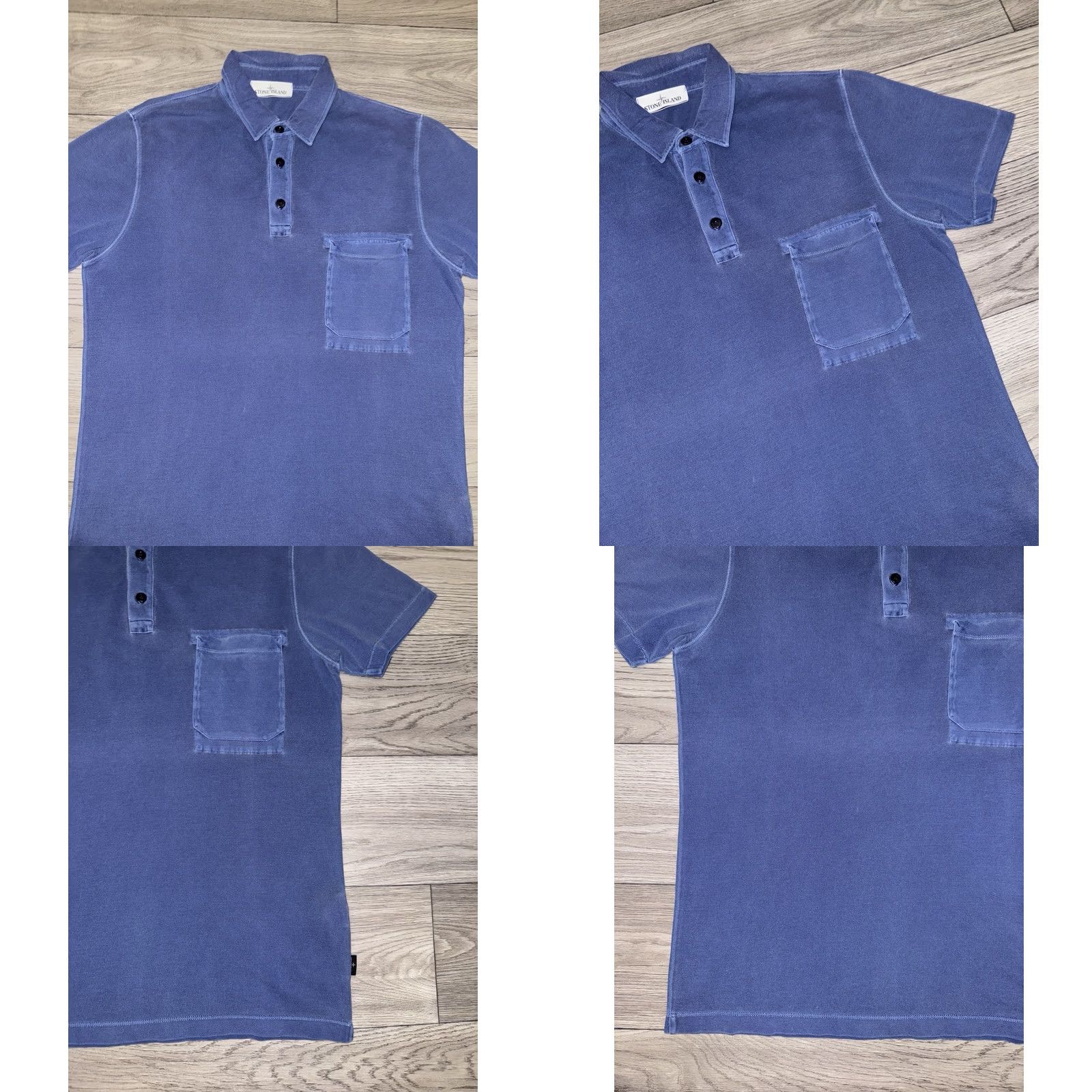 Stone Island Stone Island Polo Shirt Black Size L Camel Cotton Short Sleeve Pocket Mens Shirt - Stone Island Polo Shirt Black Size L Pocket Mens Shirt Size US L / EU 52-54 / 3 - 8 Thumbnail