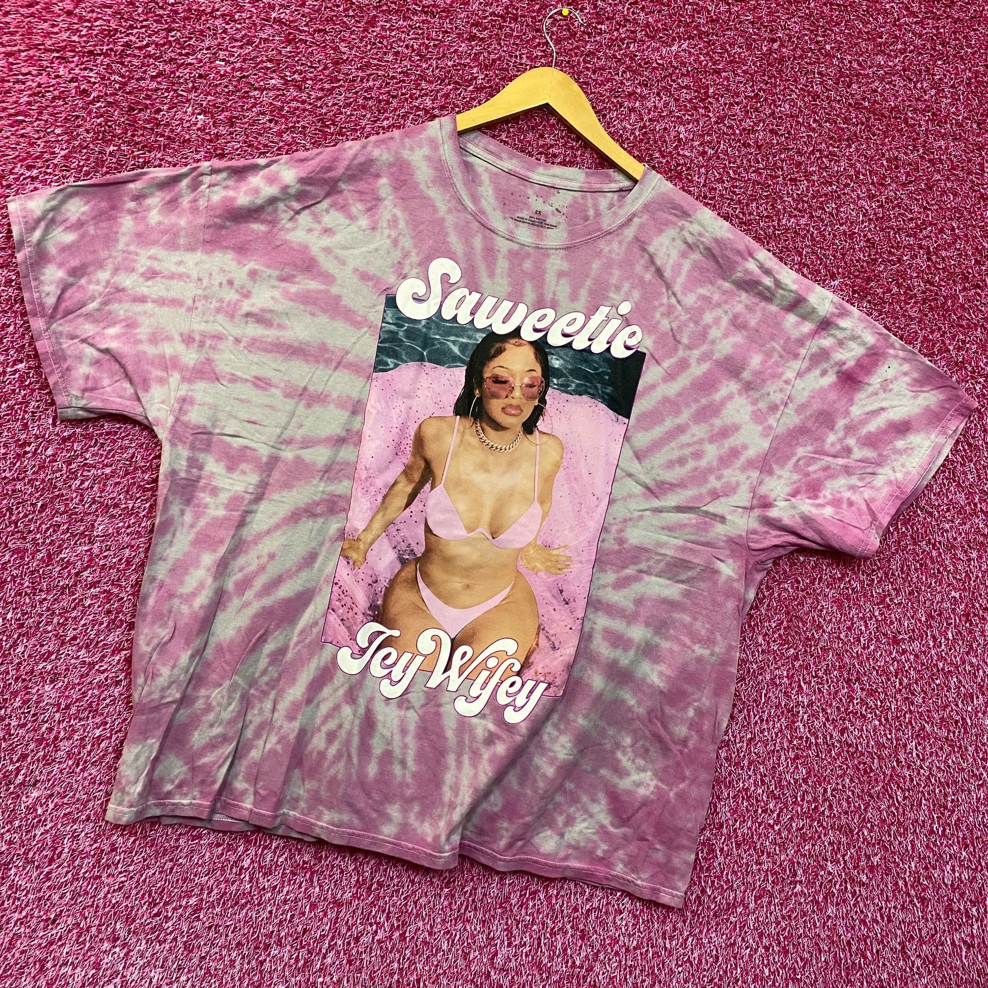 Other Saweetie Icy Wifey High Maintenance Oversized Rap Tie Dye 2X Size US XXL / EU 58 / 5 - 3 Thumbnail