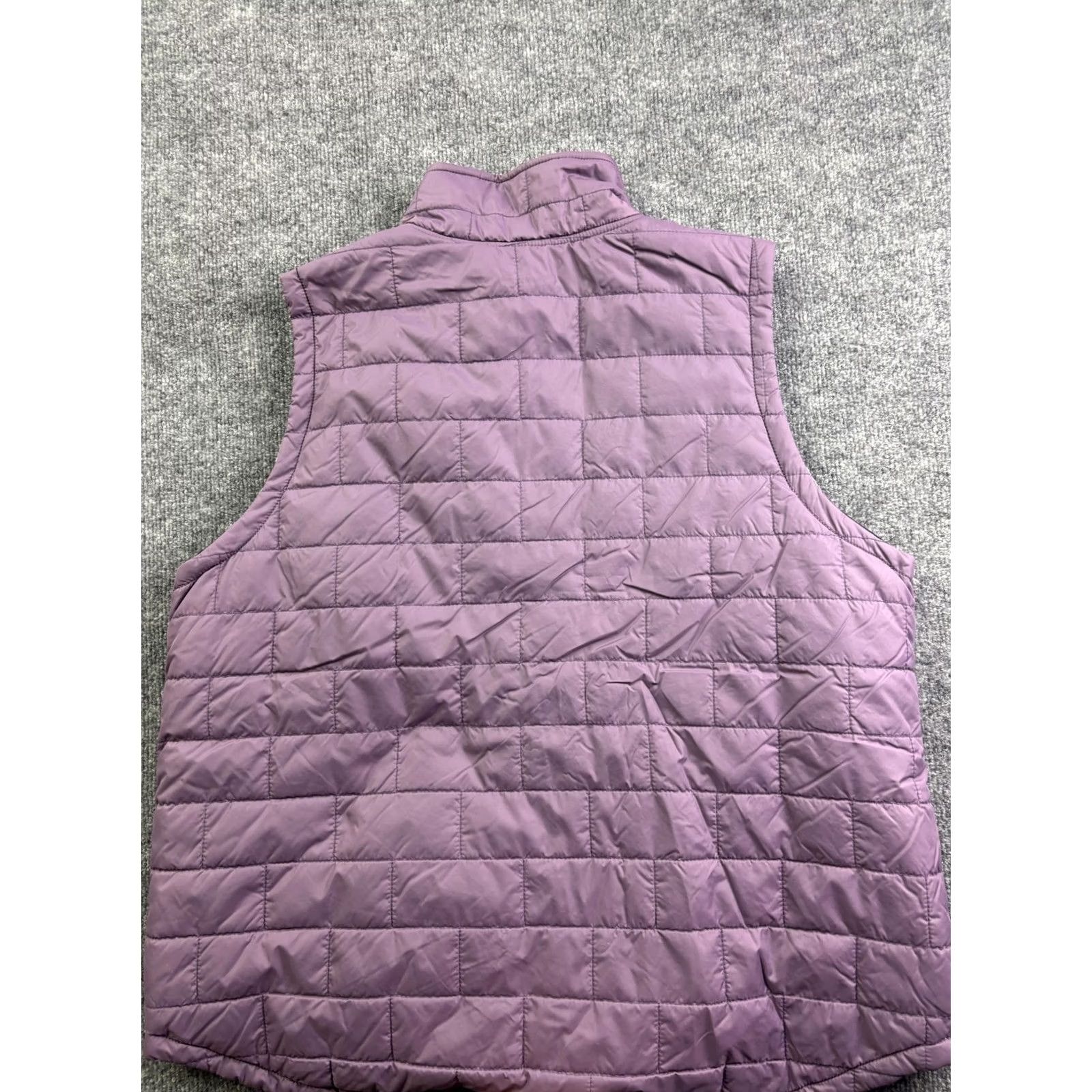 Carhartt VINTAGE Carhartt Vest Womens XL Purple Quilted Reversible Plaid Flannel Lined Outdoor Size XL / US 12-14 / IT 48-50 - 5 Thumbnail