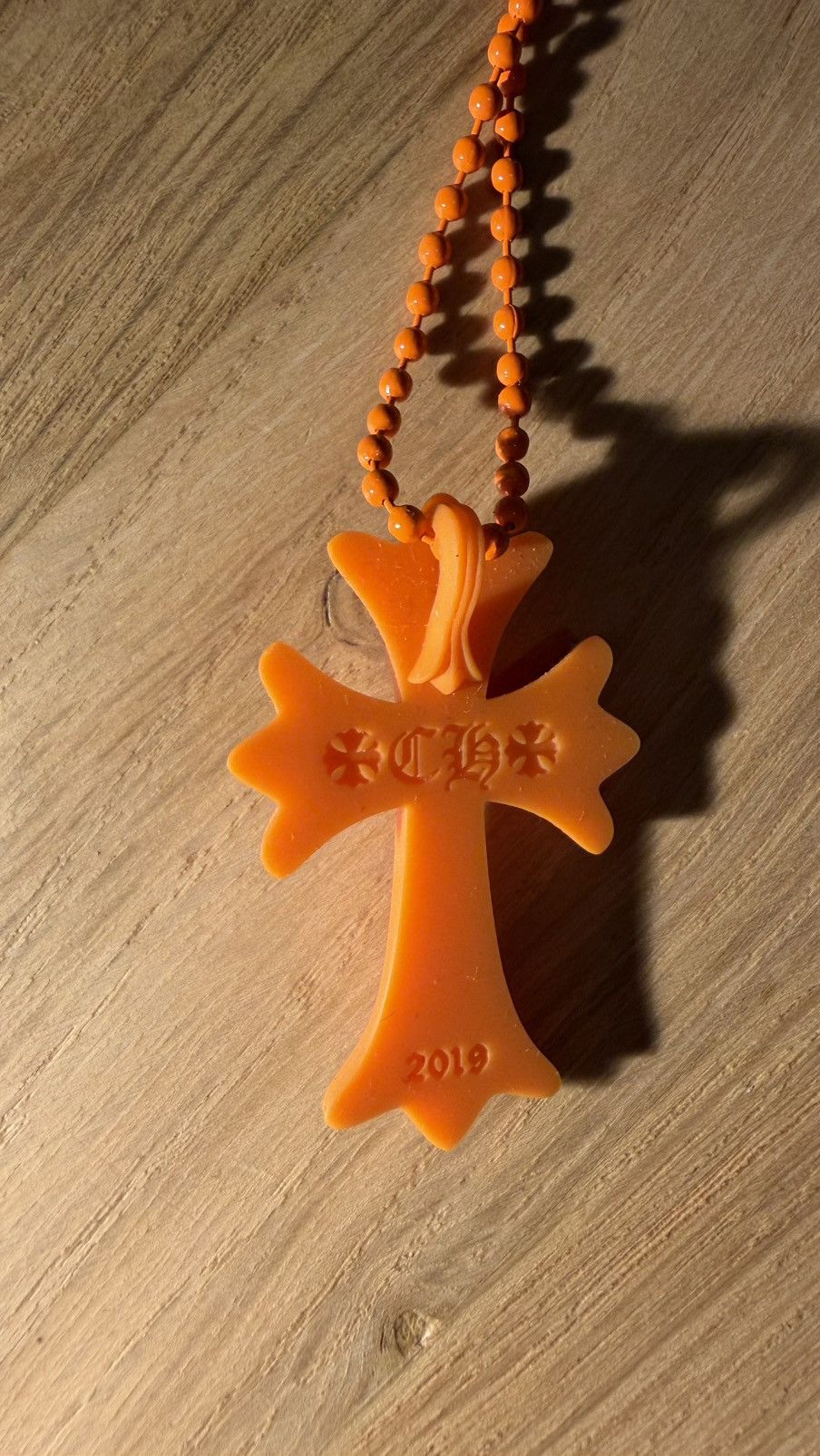 Chrome Hearts Chrome Hearts orange silicone necklace Size ONE SIZE - 6 Thumbnail