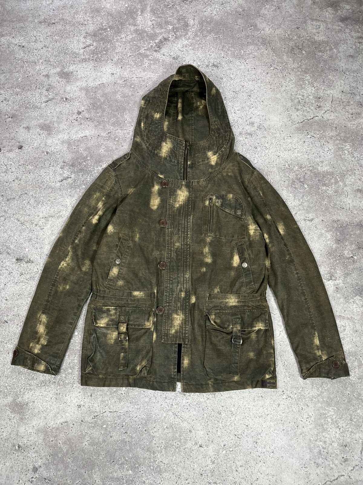 Japanese Brand Addictdol Camo Rick Owens style military jacket Size US M / EU 48-50 / 2 - 1 Thumbnail