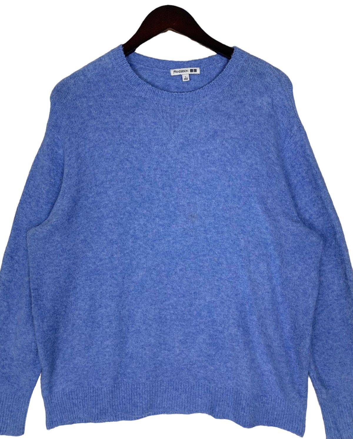 JW Anderson × Japanese Brand × Uniqlo Uniqlo J.W Anderson Japanese Brand Sweatshirt Colour Blue Size L / US 10 / IT 46 - 2 Thumbnail