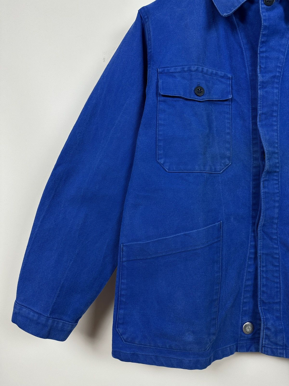 Le Laboureur 80s Vintage Lutteurs French Workwear Sanfor Chore Jacket Size US M / EU 48-50 / 2 - 10 Thumbnail