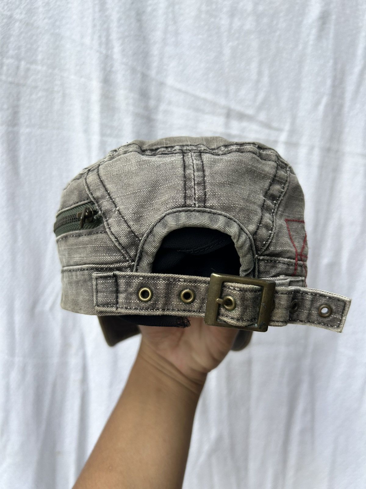 Japanese Brand Japanse cadet zipper style hats Size ONE SIZE - 4 Thumbnail