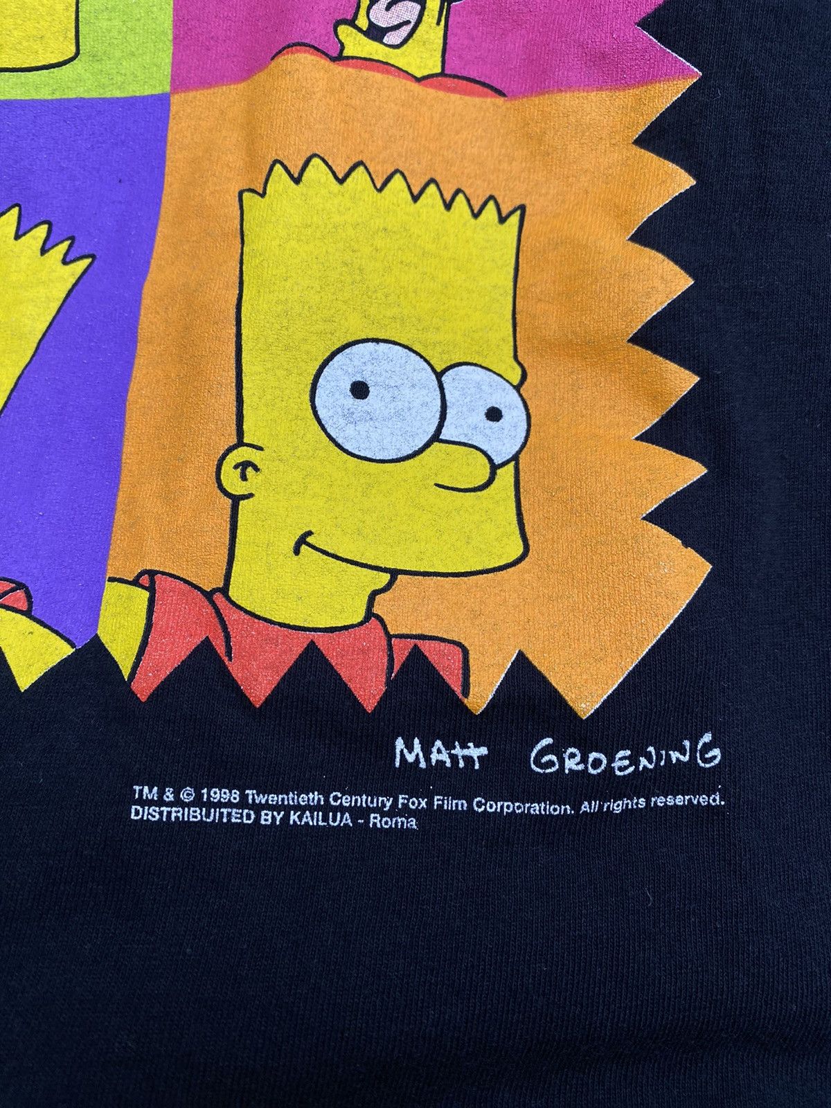 Cartoon Network × The Simpsons × Vintage Vintage 1998 The Simpsons Bart Simpson Tee Size US L / EU 52-54 / 3 - 3 Thumbnail
