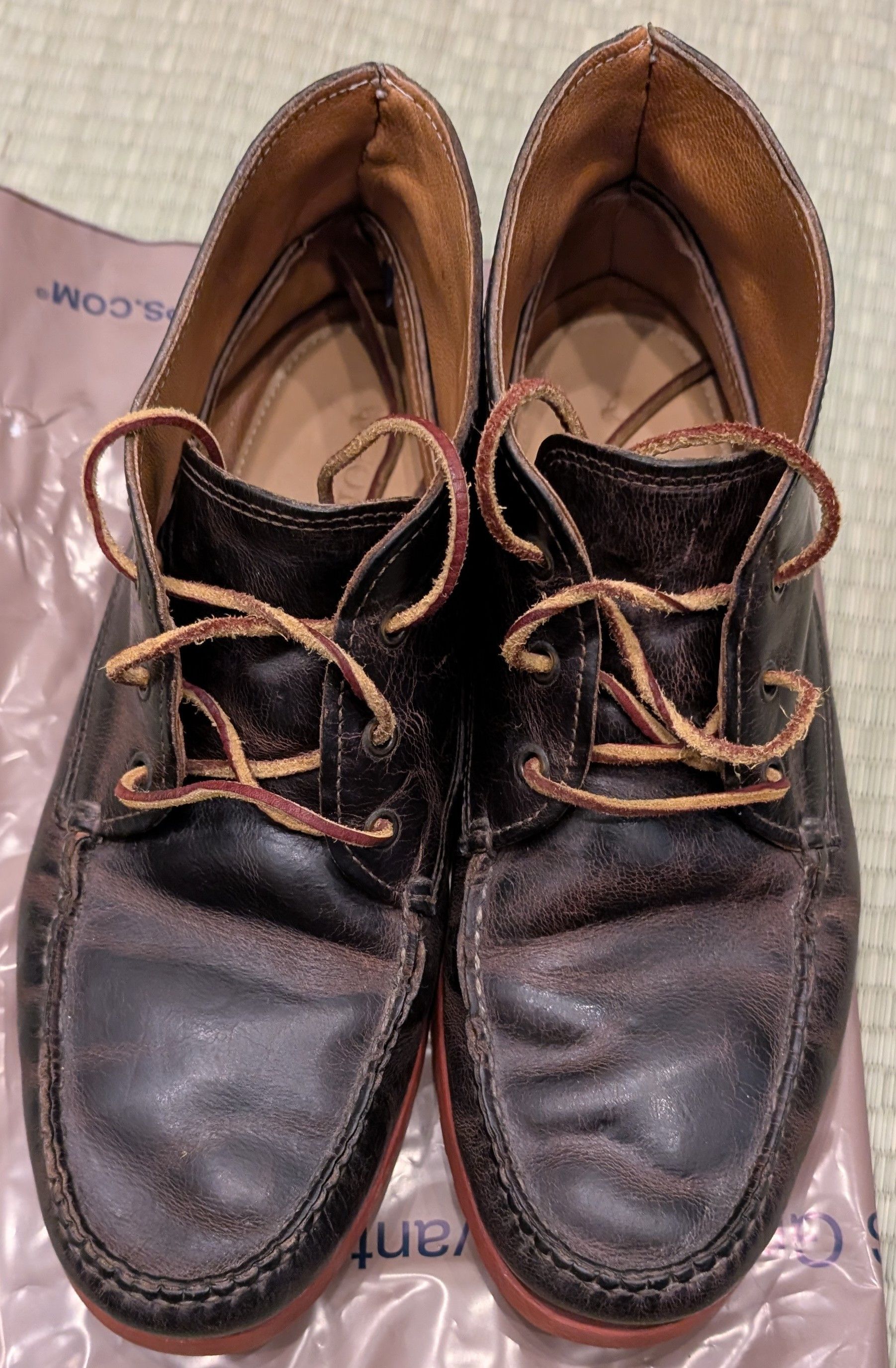 Quoddy Quoddy Kennebec Chromexcel Leather Chukka Boot Made in Maine Size US 12 / EU 45 - 4 Thumbnail