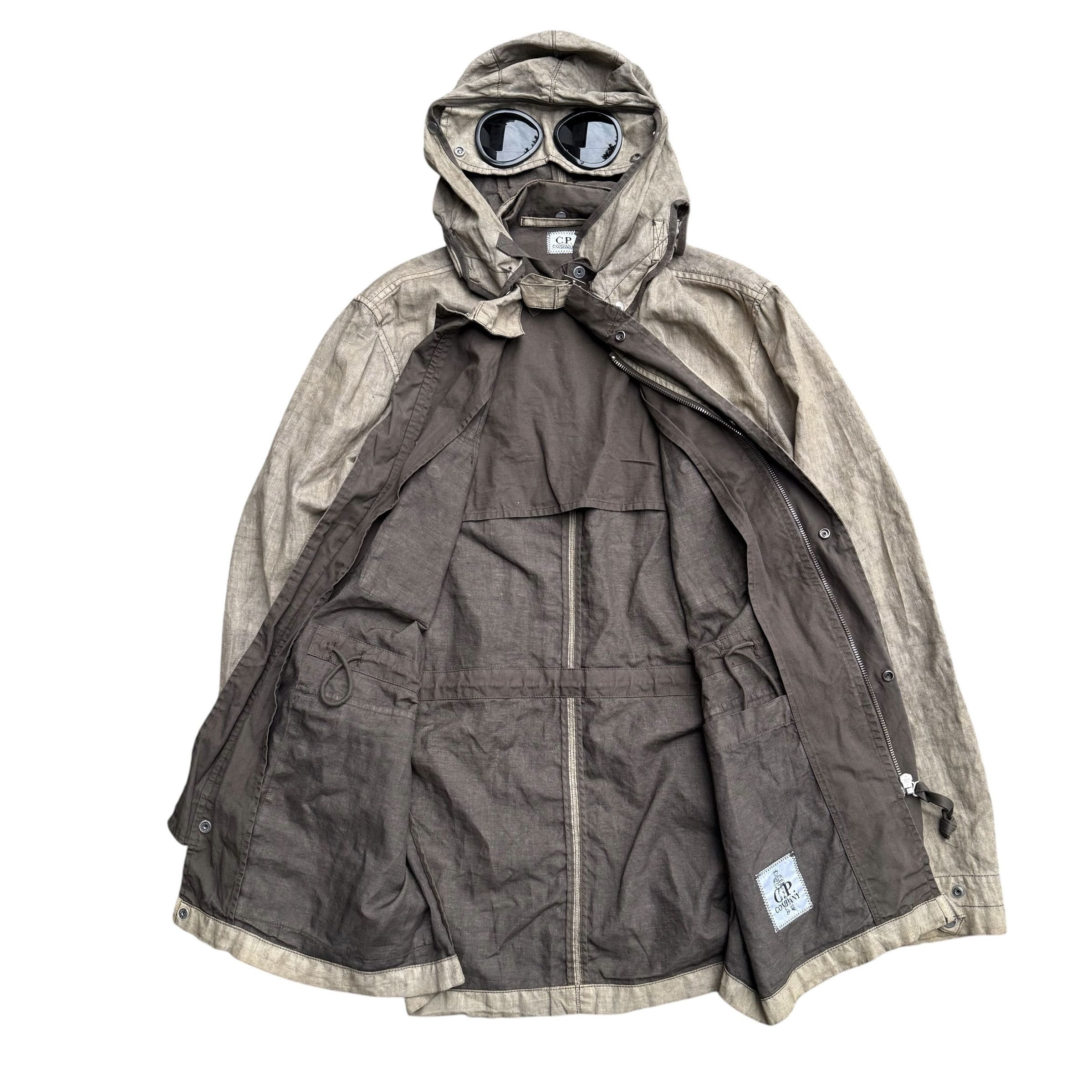 C.P. Company CP Company Linoflax Transparent Cover Goggle Jacket Size US M / EU 48-50 / 2 - 7 Thumbnail