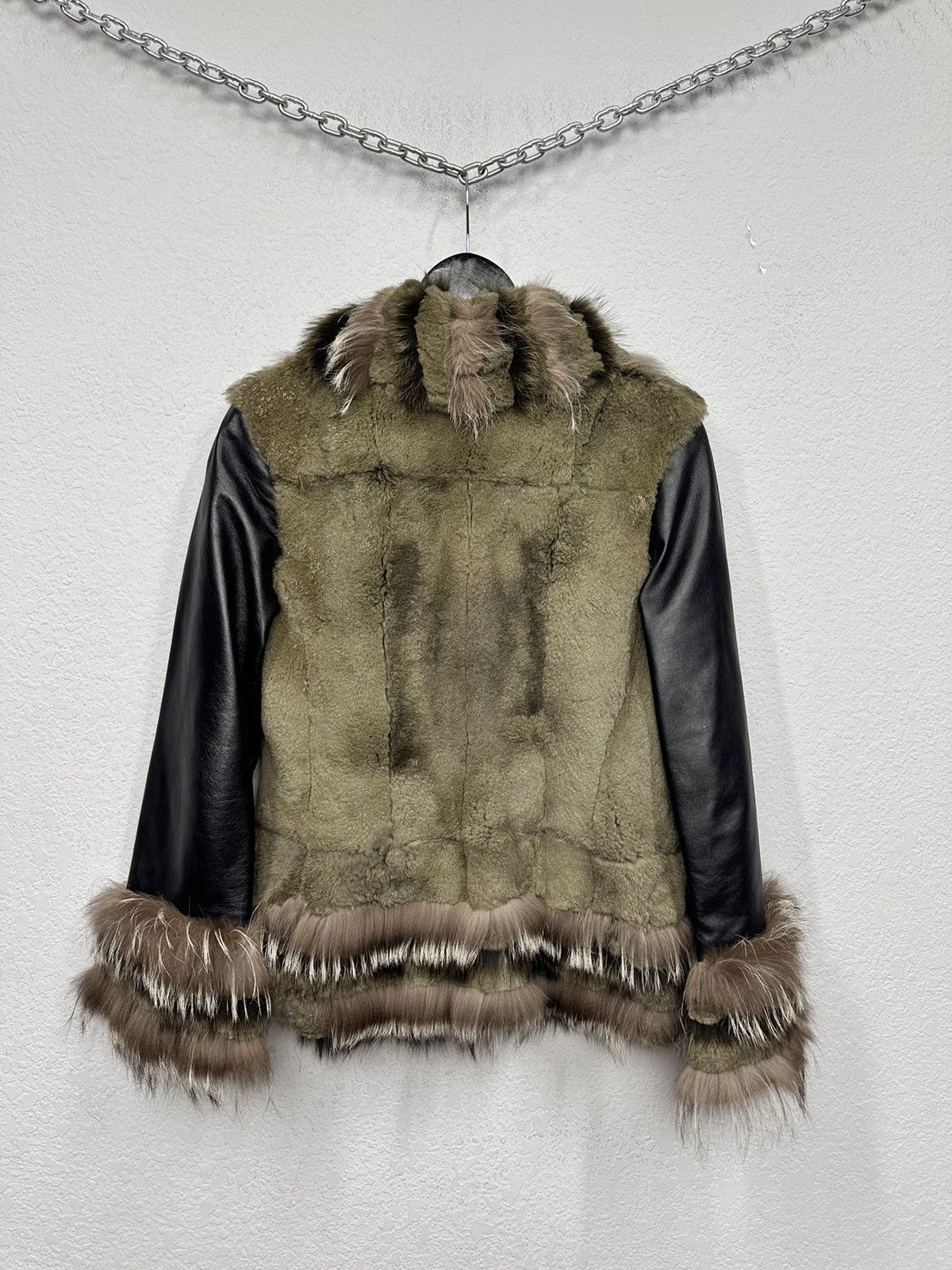 Fendi RARE FENDI JACKET FUR RABBIT IFSIXWASNINE legrandebleu JAPAN Size M / US 6-8 / IT 42-44 - 6 Thumbnail