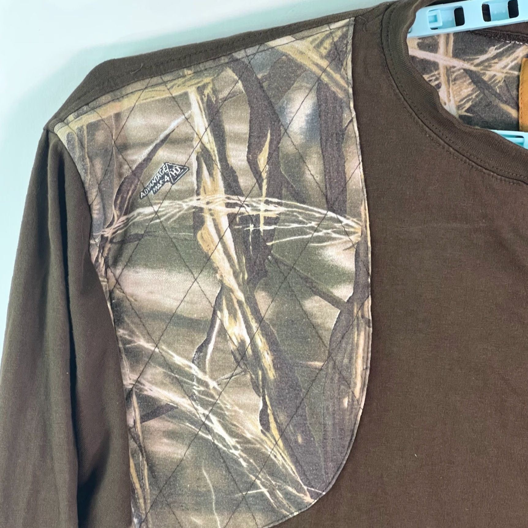 Vintage Ducks Unlimited White Water Mens Henley Neck Long Sleeves Brown T Shirt XL Casual Shirt Mens Ducks Unlimited Brown XL Henley Long Sleeve Tee Size US XL / EU 56 / 4 - 3 Thumbnail